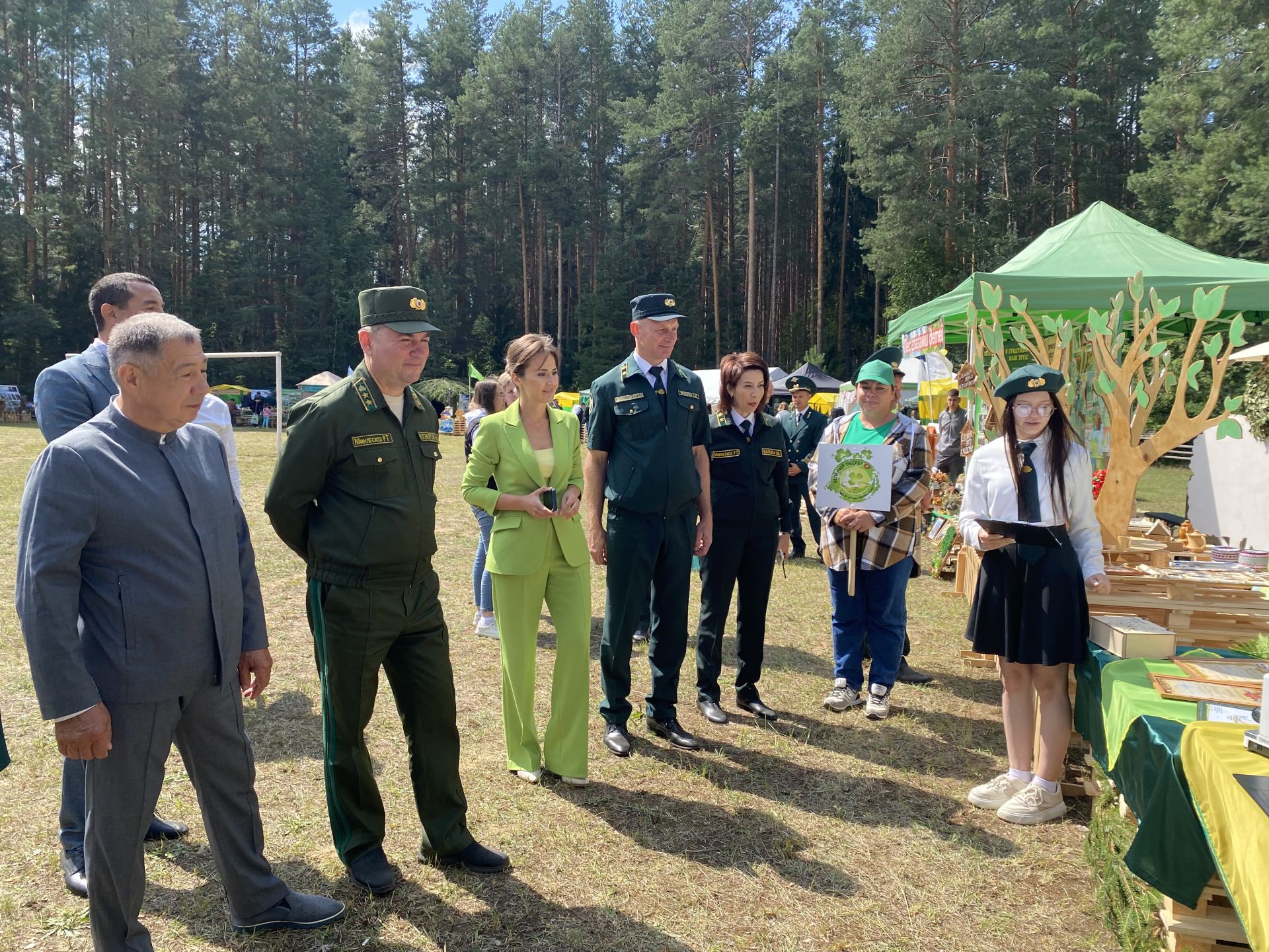 В Кукморском районе проходит Слет школьных лесничеств РТ «Леса и инновации»