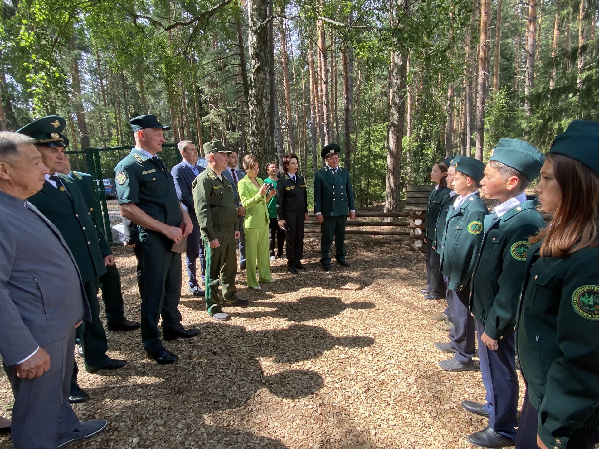 В Кукморском районе проходит Слет школьных лесничеств РТ «Леса и инновации»