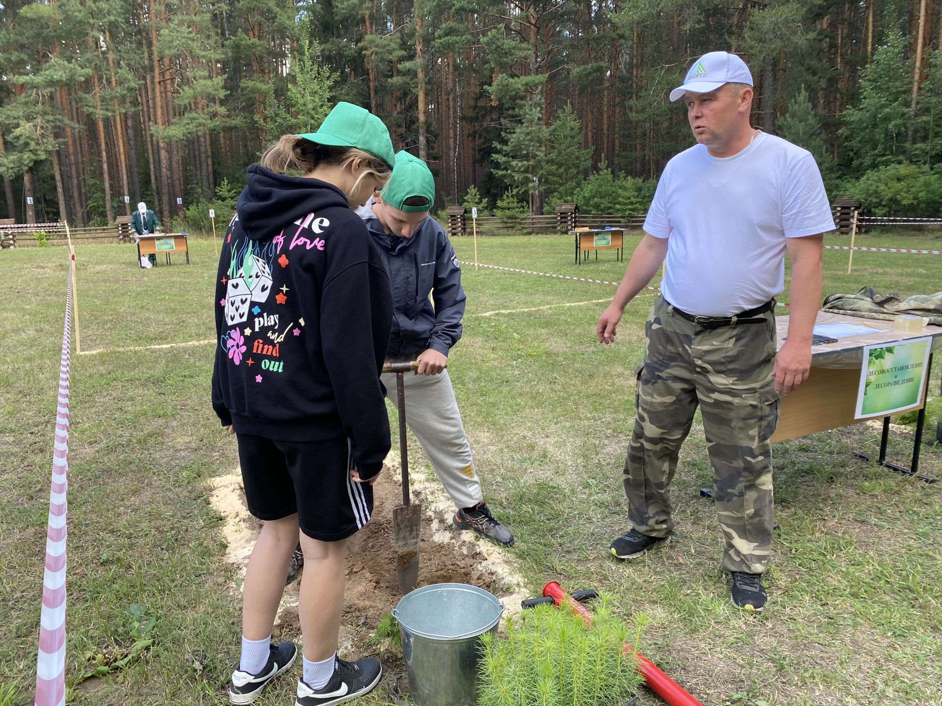 В Кукморском районе проходит Слет школьных лесничеств РТ «Леса и инновации»