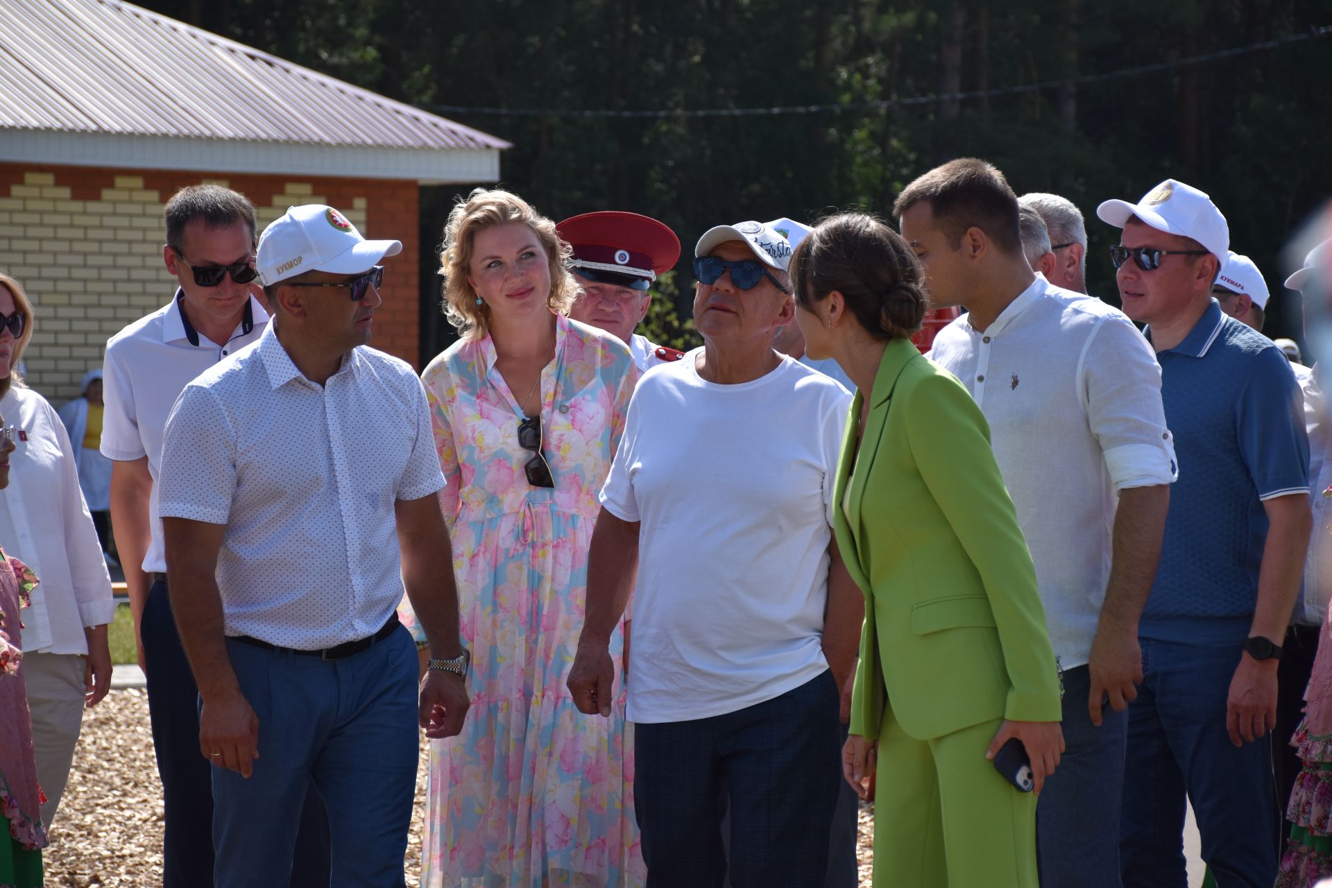 Татарстан Рәисе Рөстәм Миңнехановның Кукмара районына эш сәфәре «Нараткай» лагереннән башланды