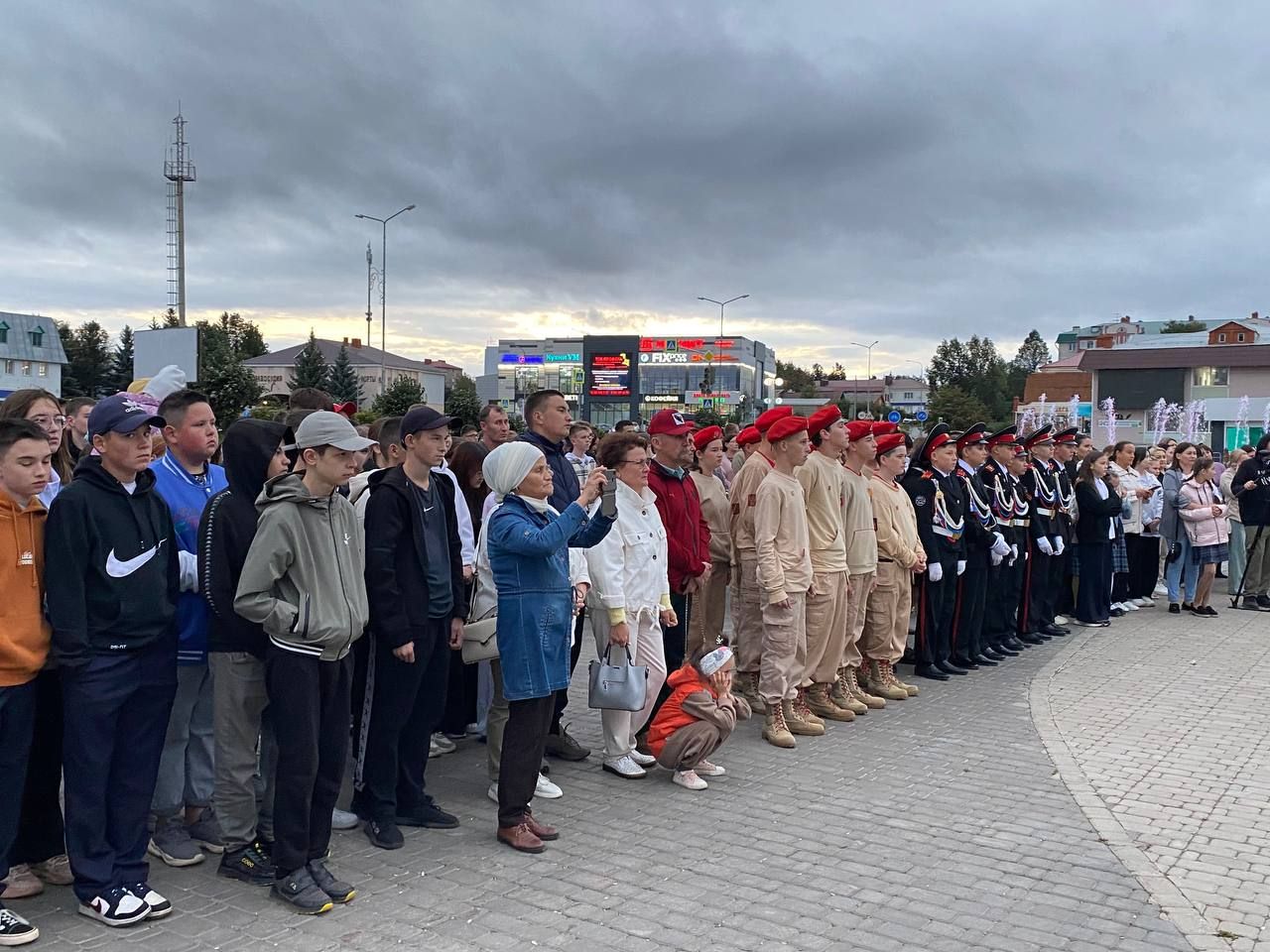 В Кукморе почтили память жертв Беслана