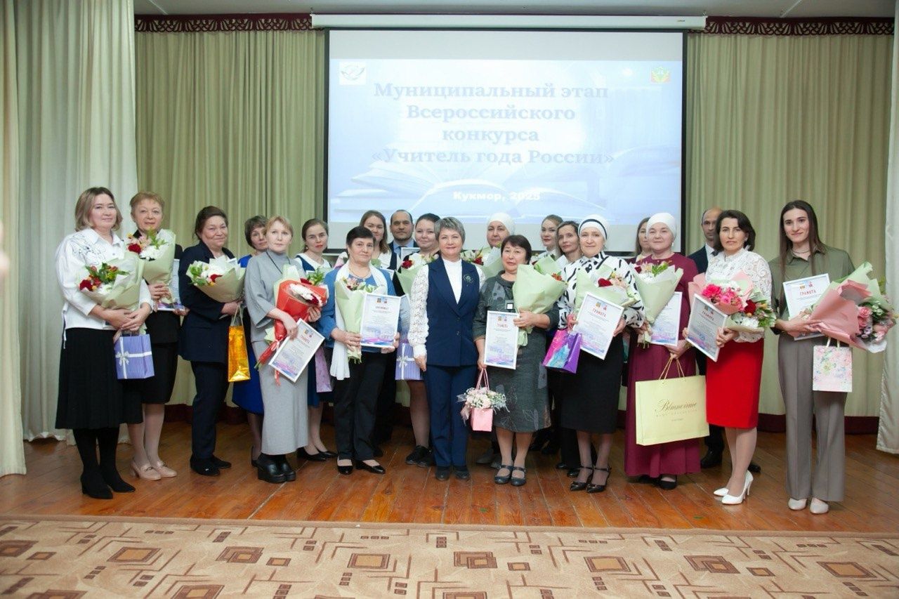 В Манзараской средней школе наградили победителей муниципальных конкурсов