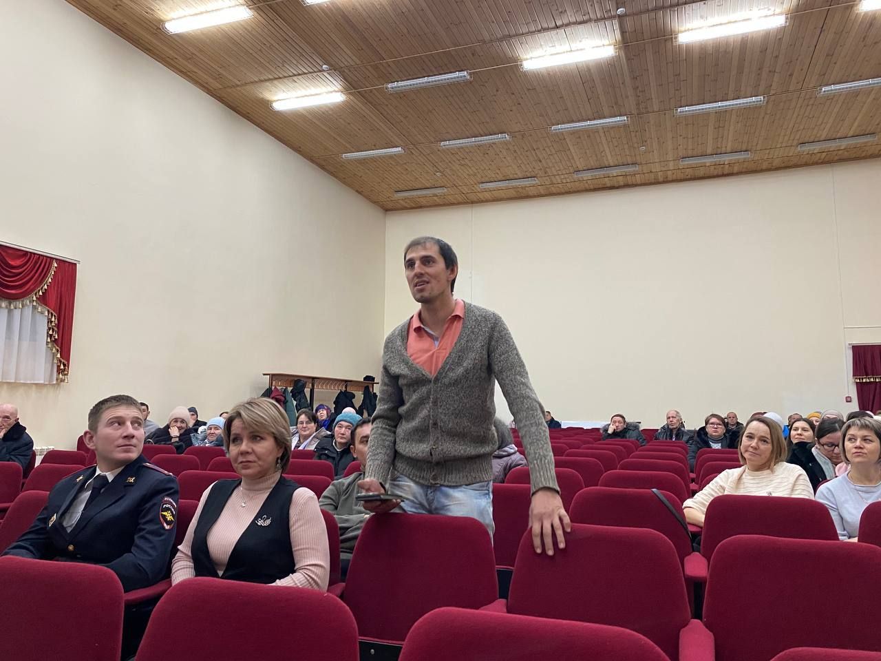В селе Большой Кукмор состоялся сход граждан