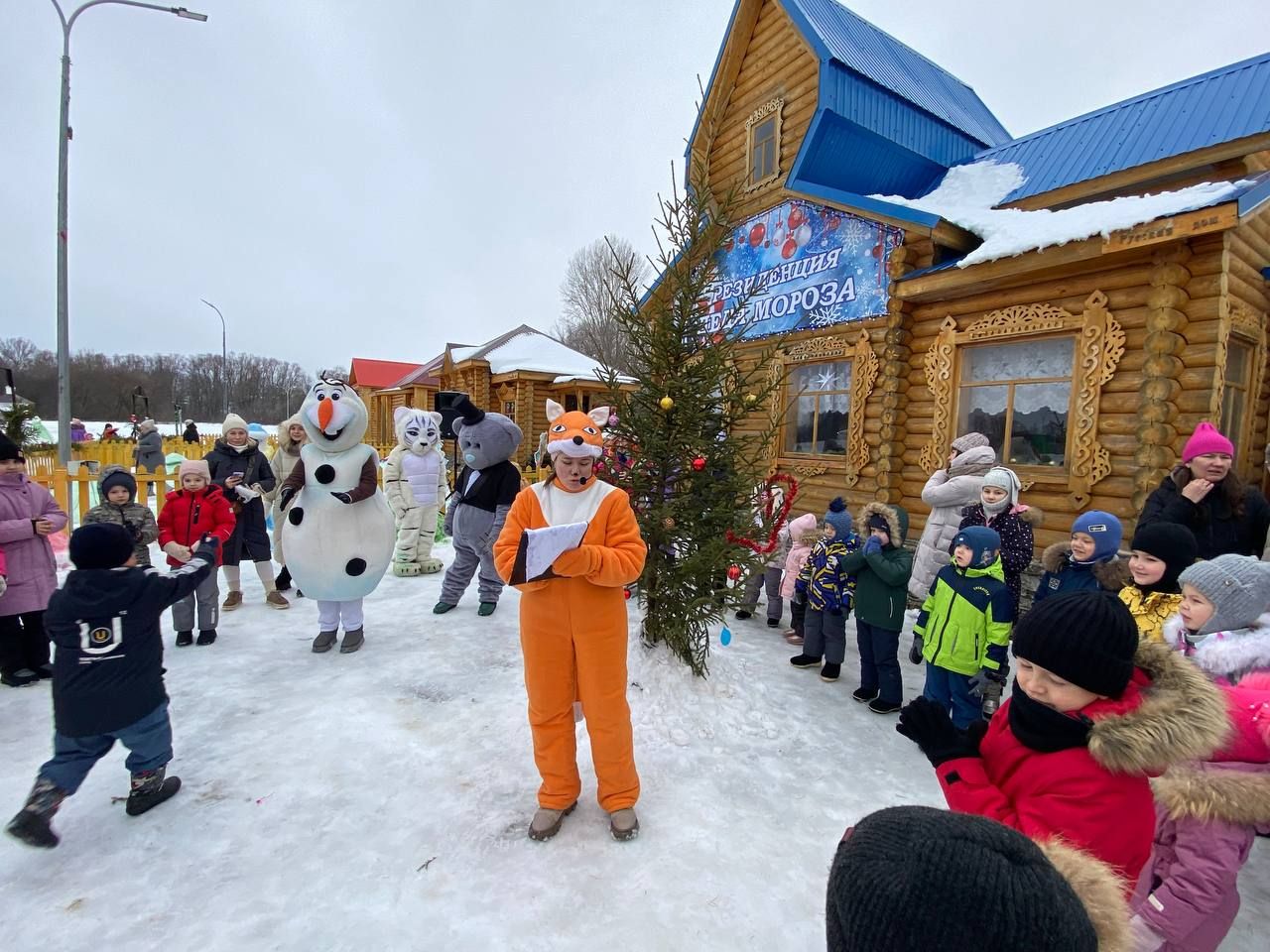 В Кукморе состоялось открытие резиденции Деда Мороза
