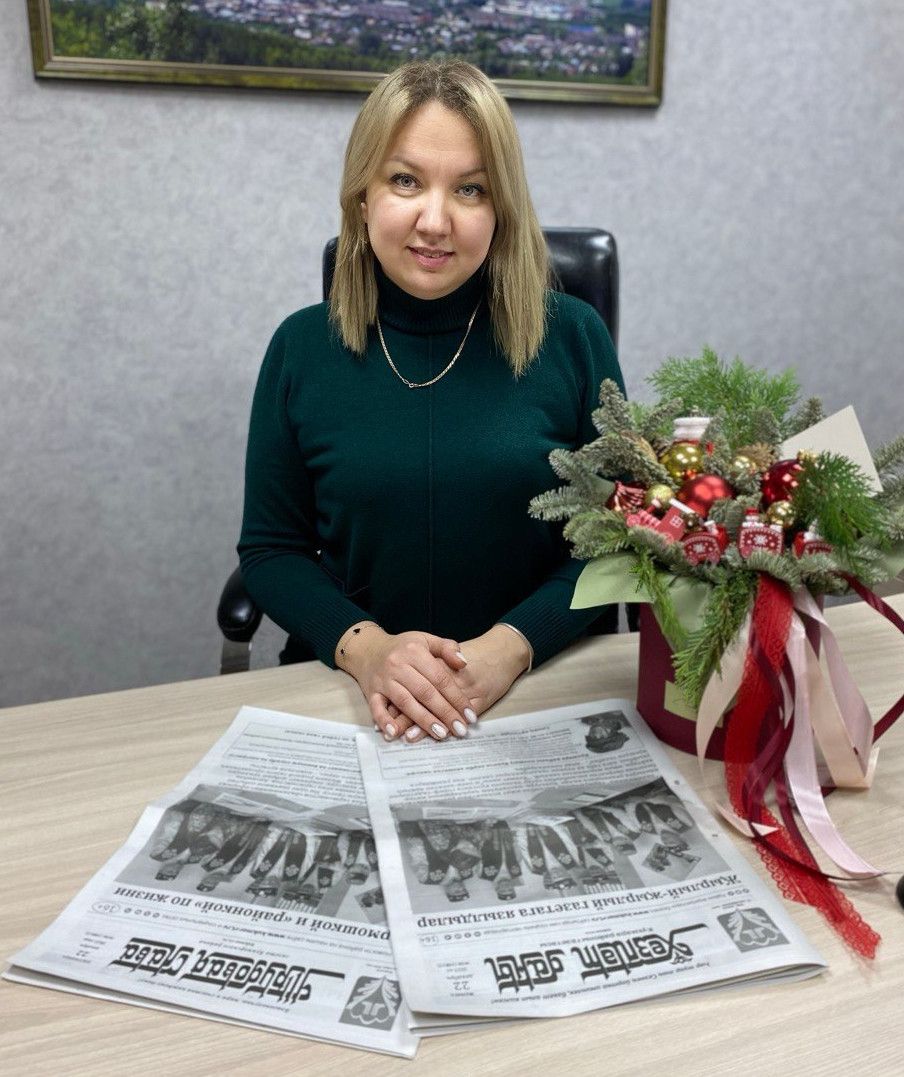 «Хезмәт даны» газетасының баш мөхәррире райондашларны Яңа ел белән котлый