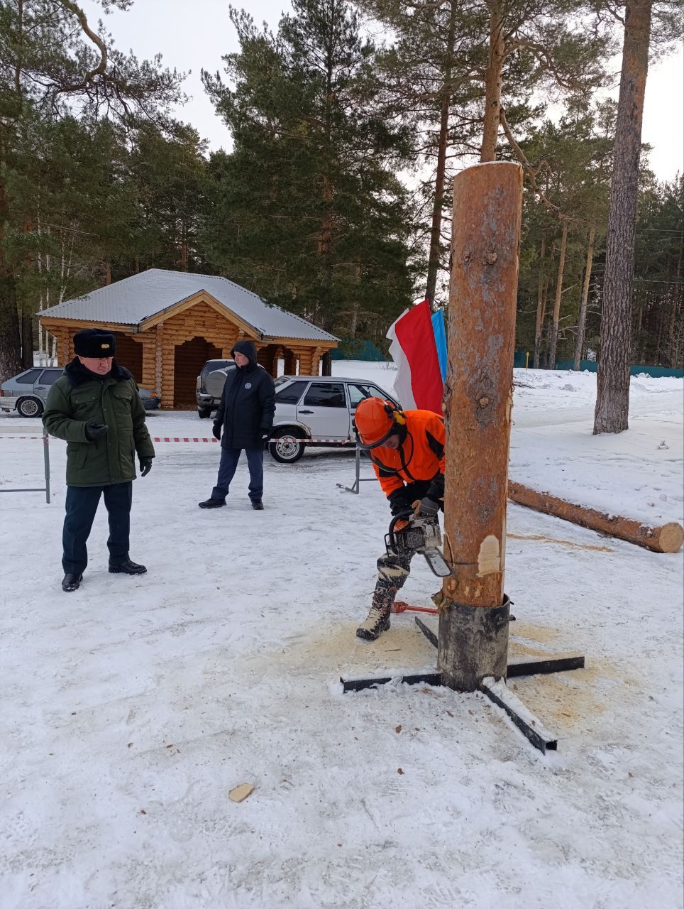 В Кукморском районе прошли соревнования по компетенции «Вальщик леса» чемпионата «Профессионалы-2025»