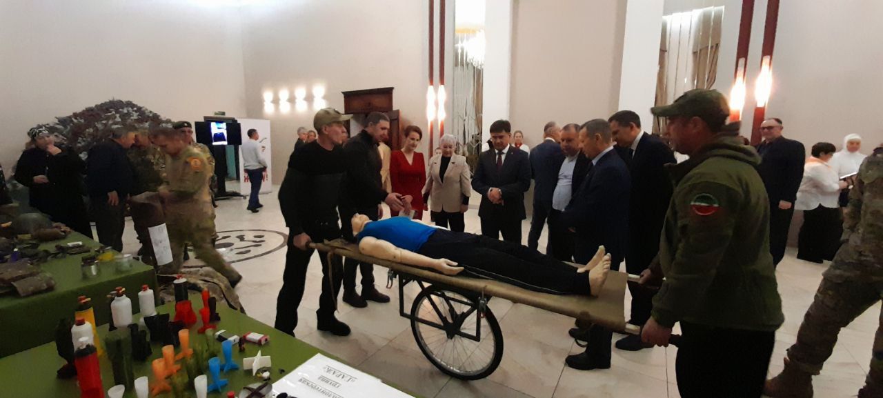 В Кукморе торжественно открыли Год защитника Отечества