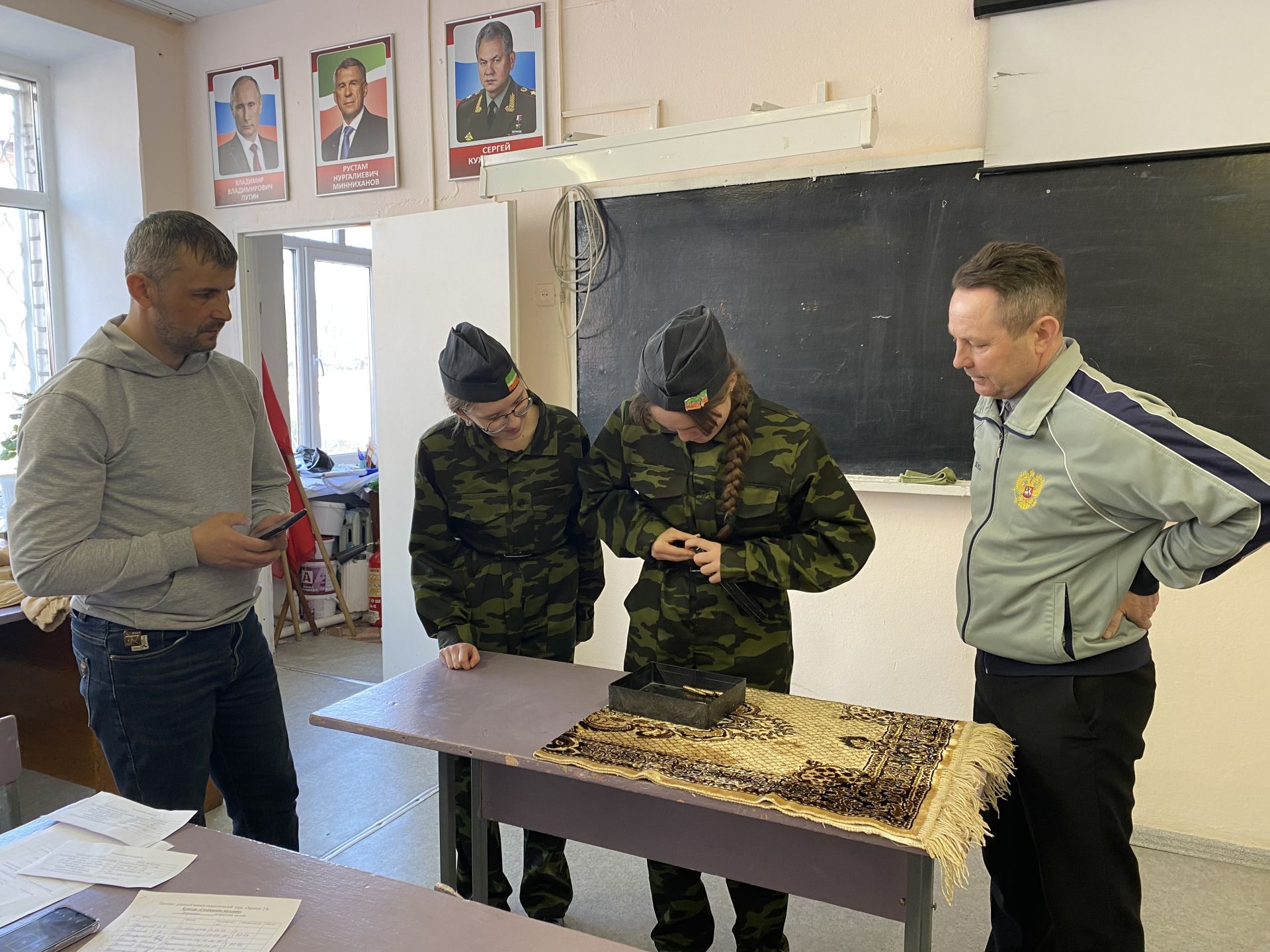 Кукмарада «Аҗаган» хәрби-патриотик уеннарының муниципаль этабы үтте