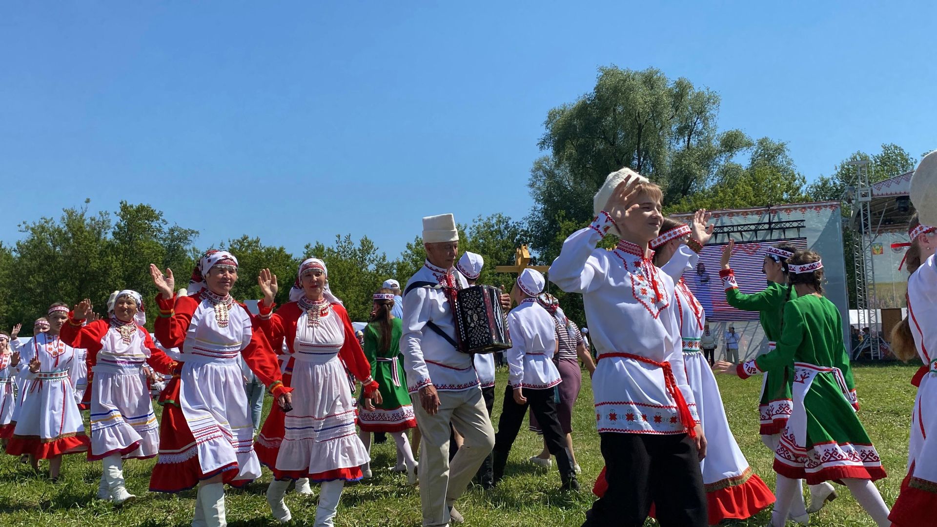 В Кукморе отпраздновали республиканский праздник марийской культуры «Семык»