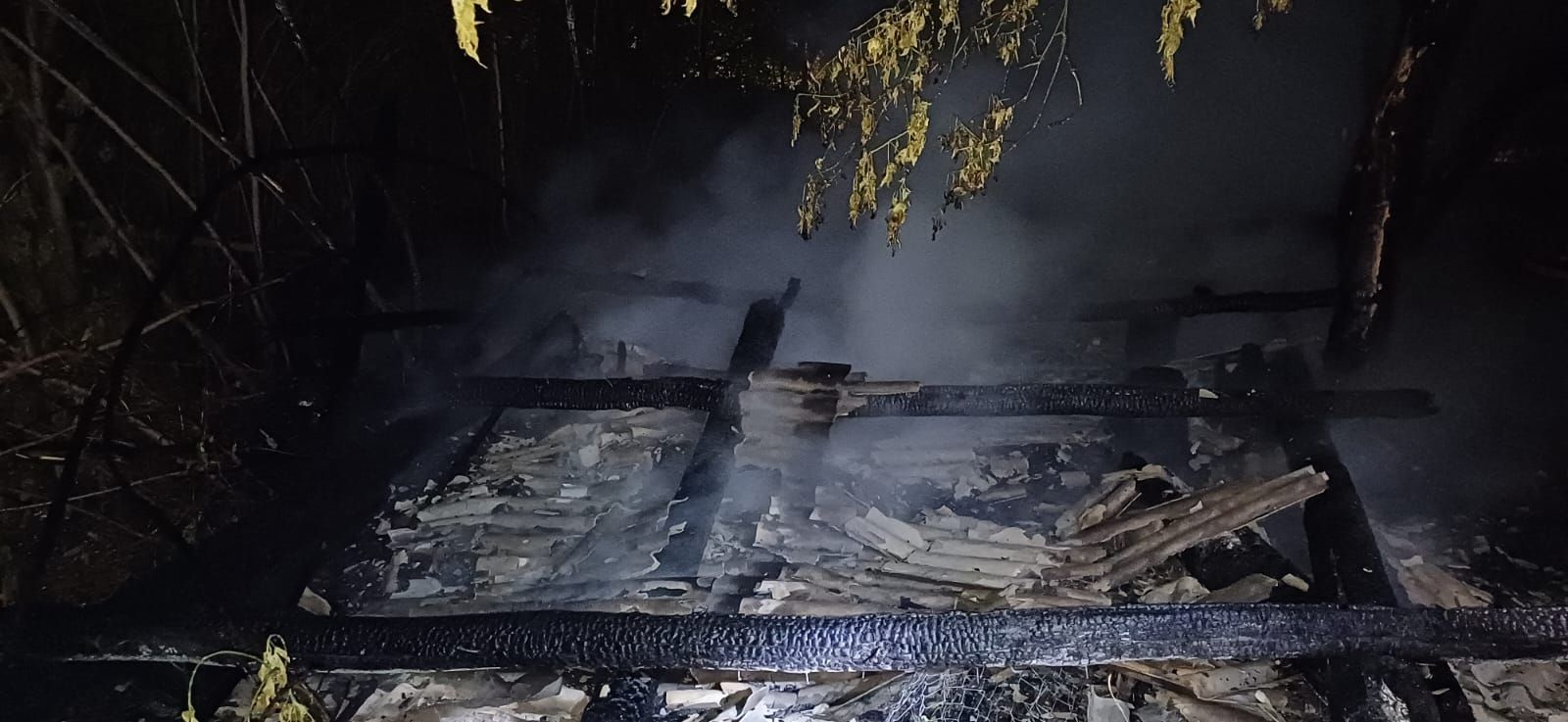 Кукмара районында төнлә хуҗасыз бина янган