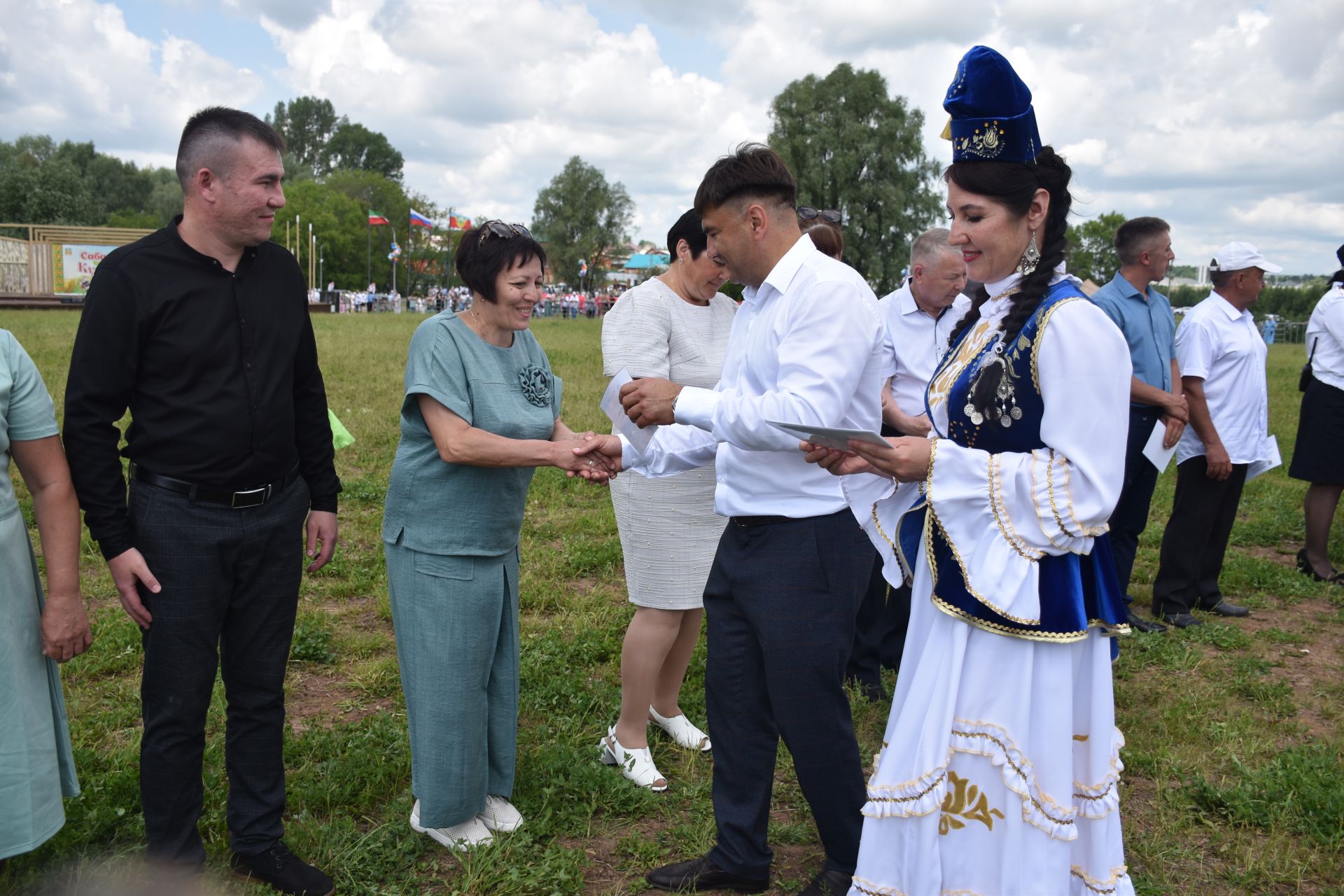На Кукморском Сабантуе наградили жителей района