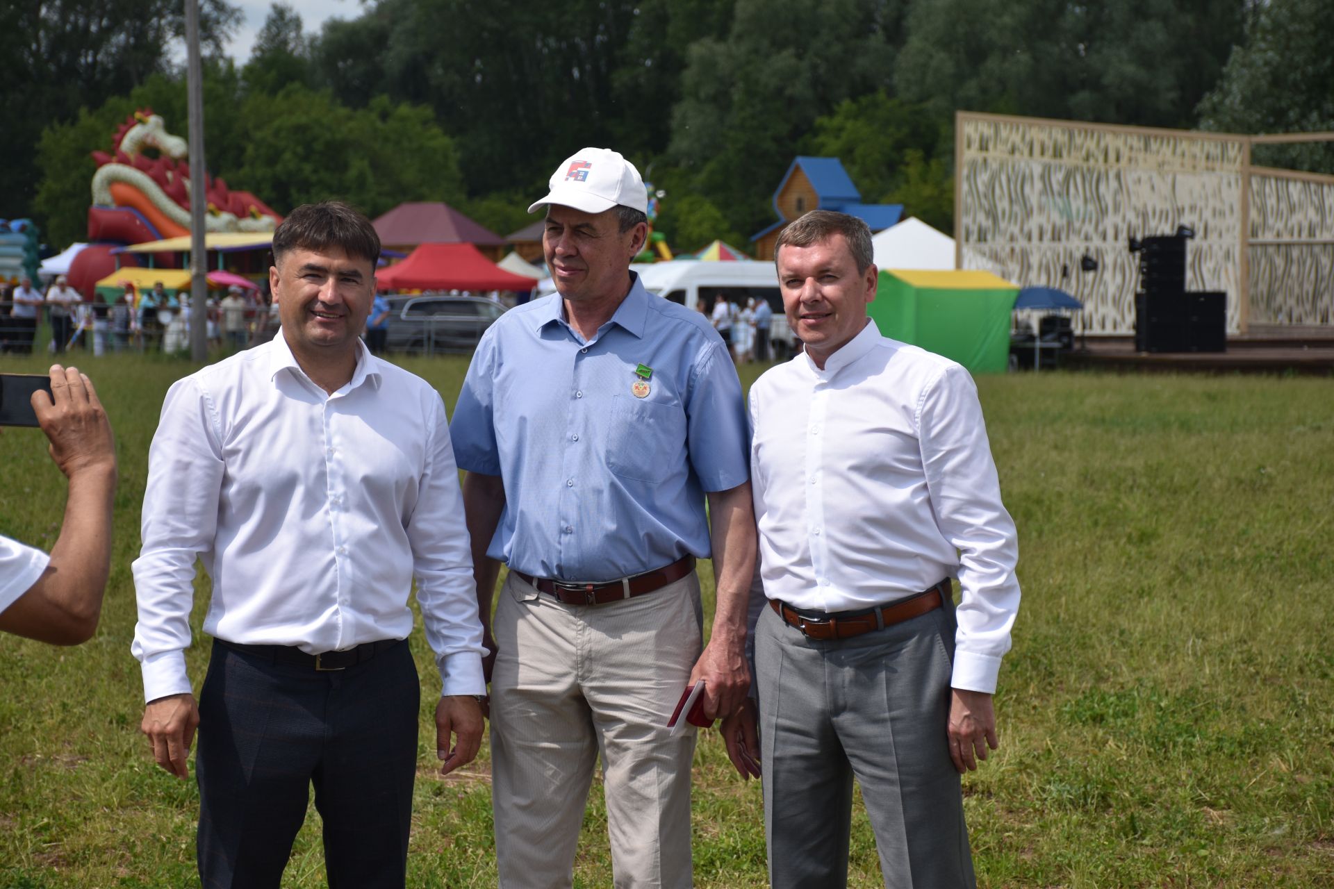 На Кукморском Сабантуе наградили жителей района
