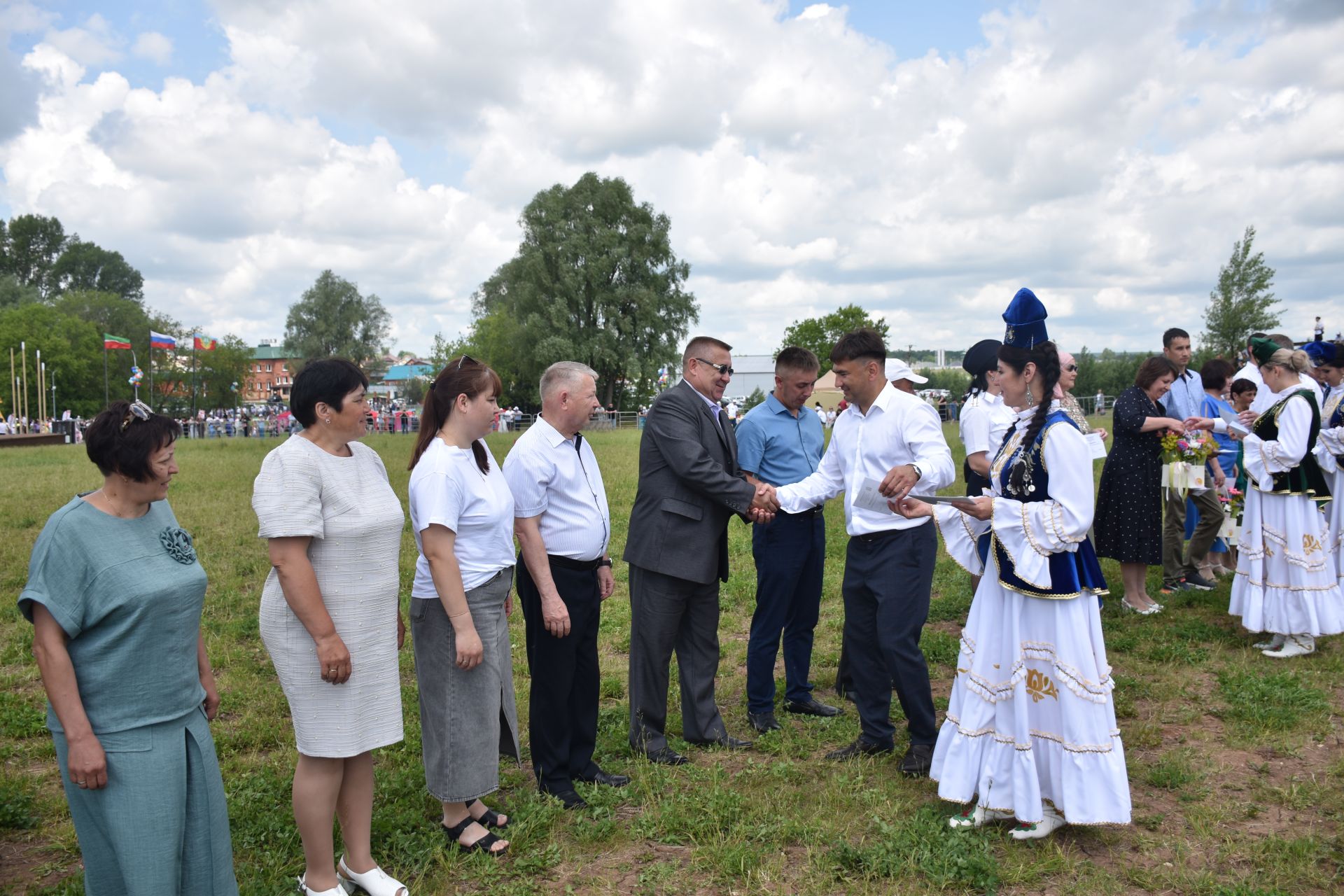 На Кукморском Сабантуе наградили жителей района