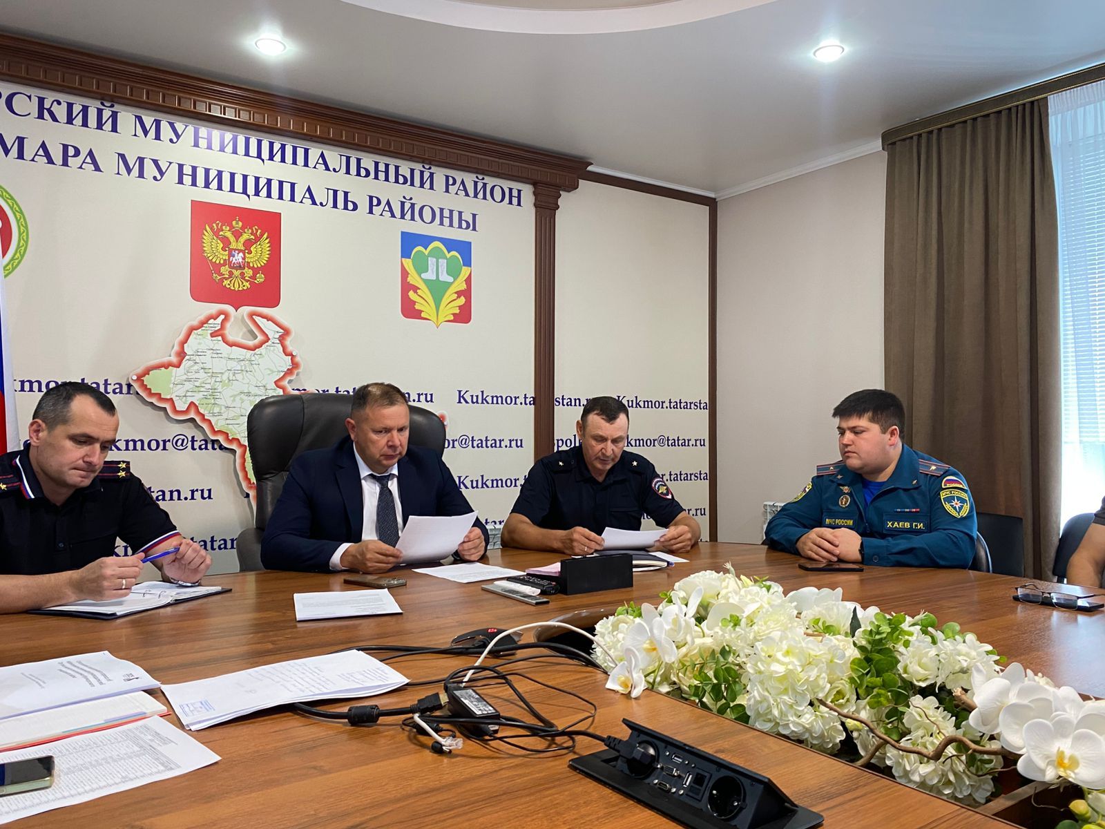 В Кукморе обсудили безопасность дорожного движения на дорогах района