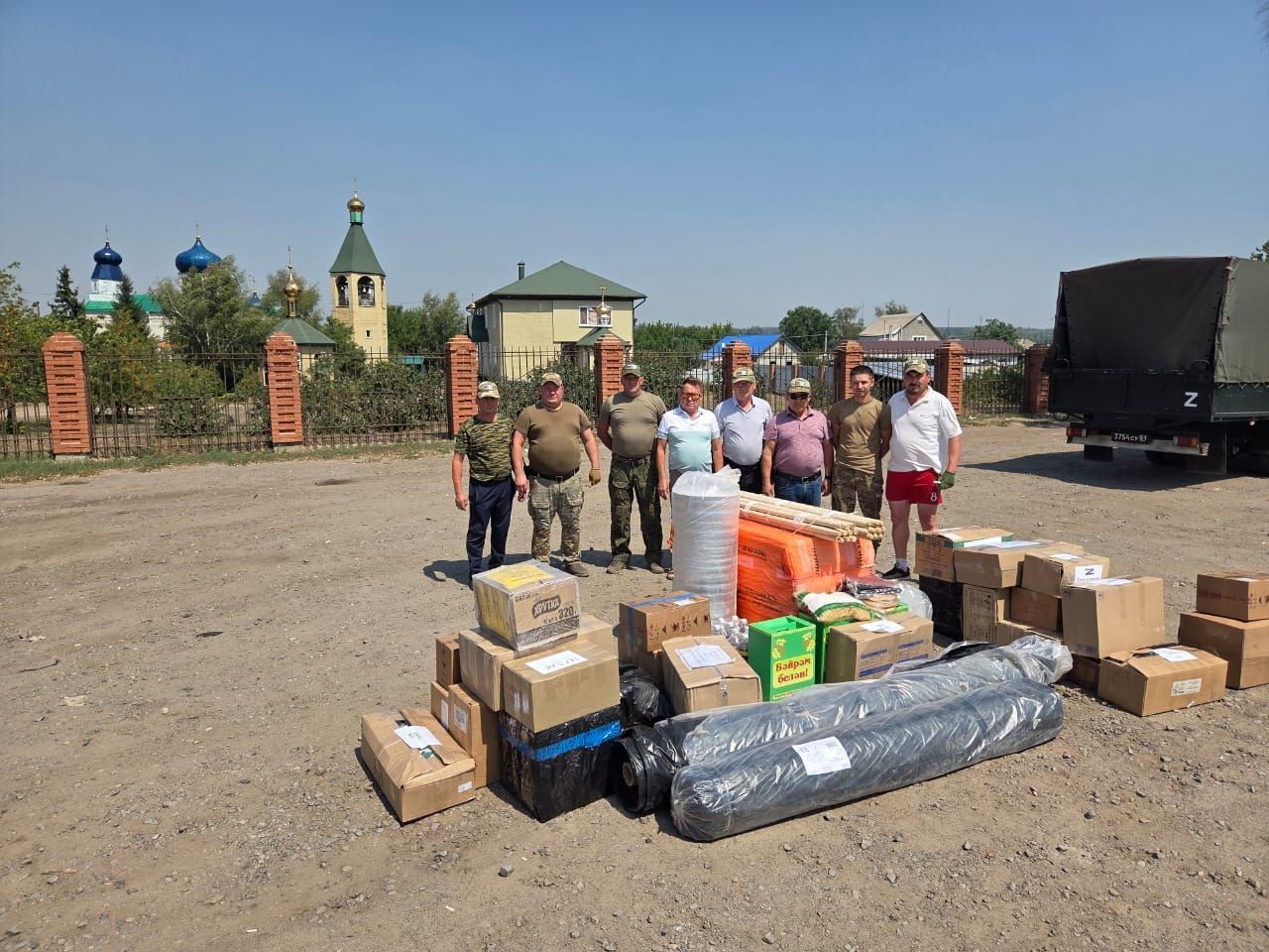 Дорогами добра: Гумпомощь из Вахитово — тепло сердец и поддержка фронту