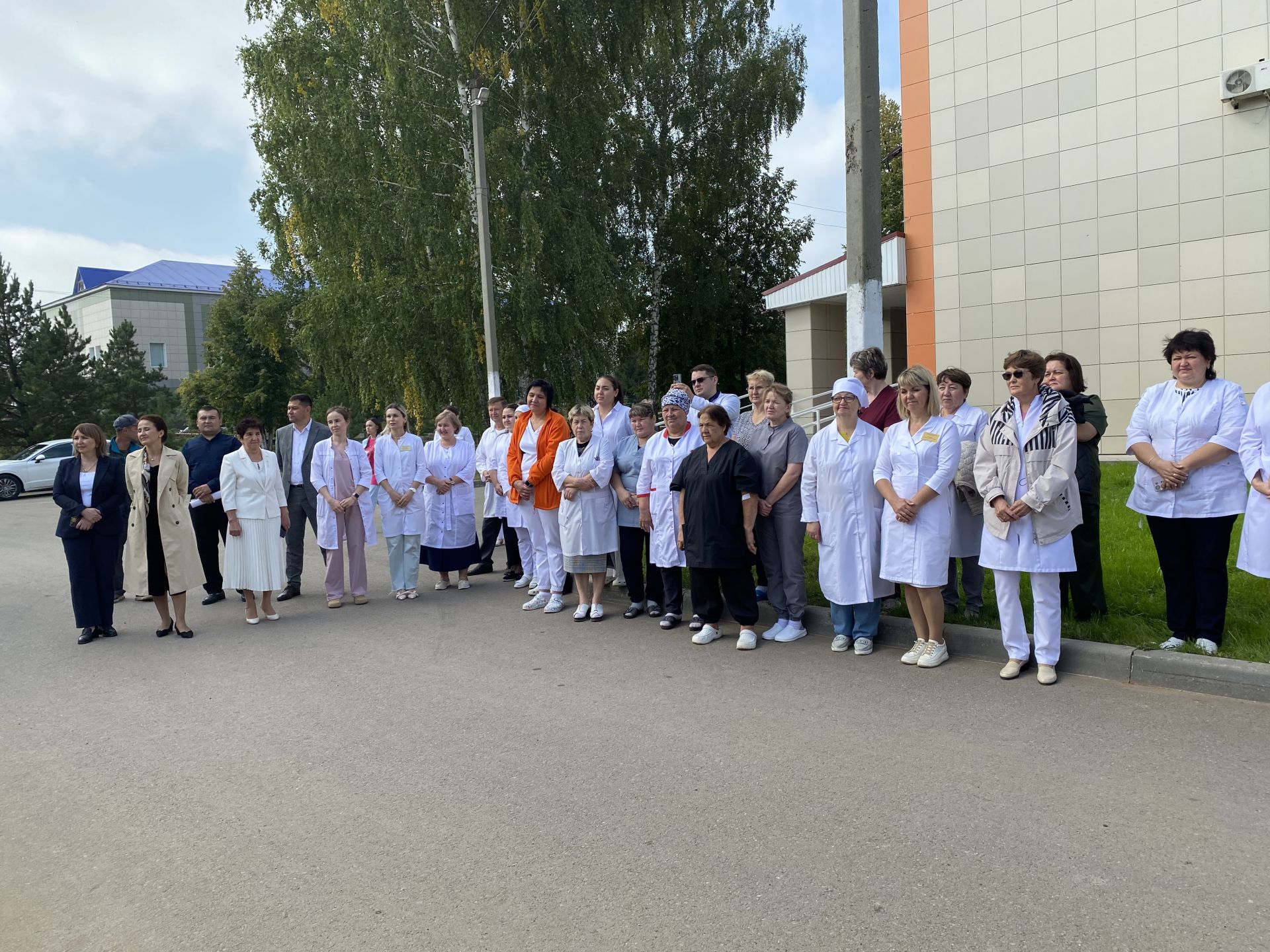 В Кукморе открыли обновленный молочно-раздаточный пункт ЦРБ