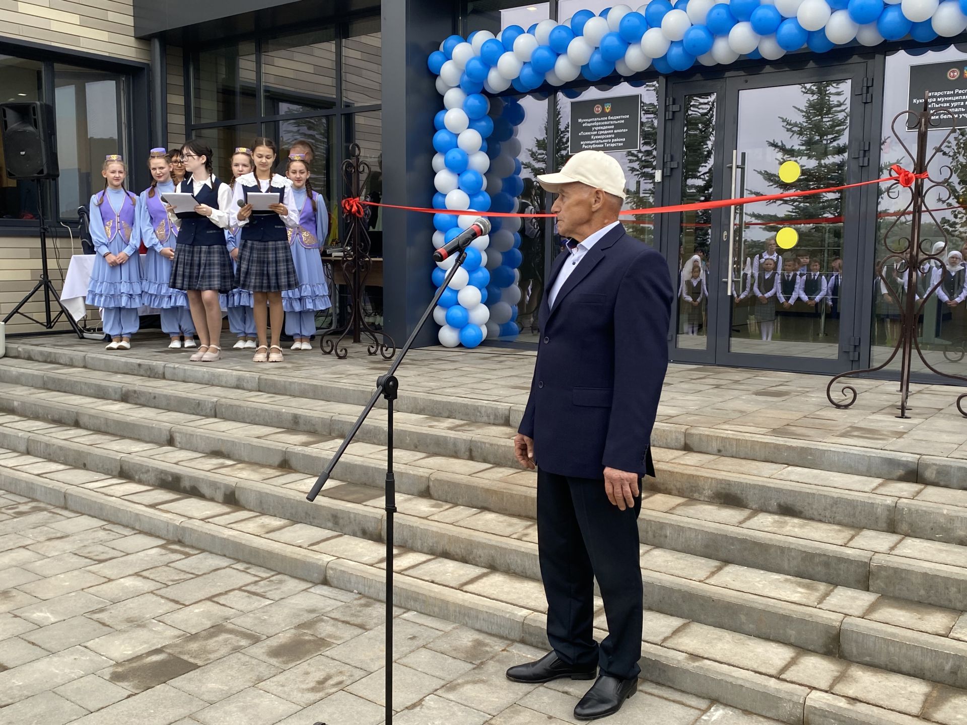 В деревне Псяк Кукморского района торжественно открыли школу после капитального ремонта