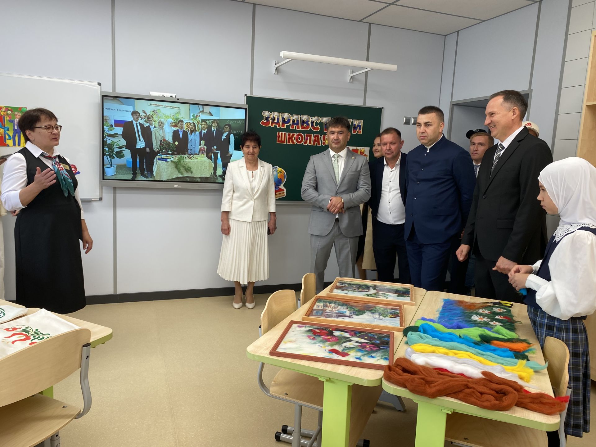 Капиталь төзекләндерелгән Пычак мәктәбе ачылды