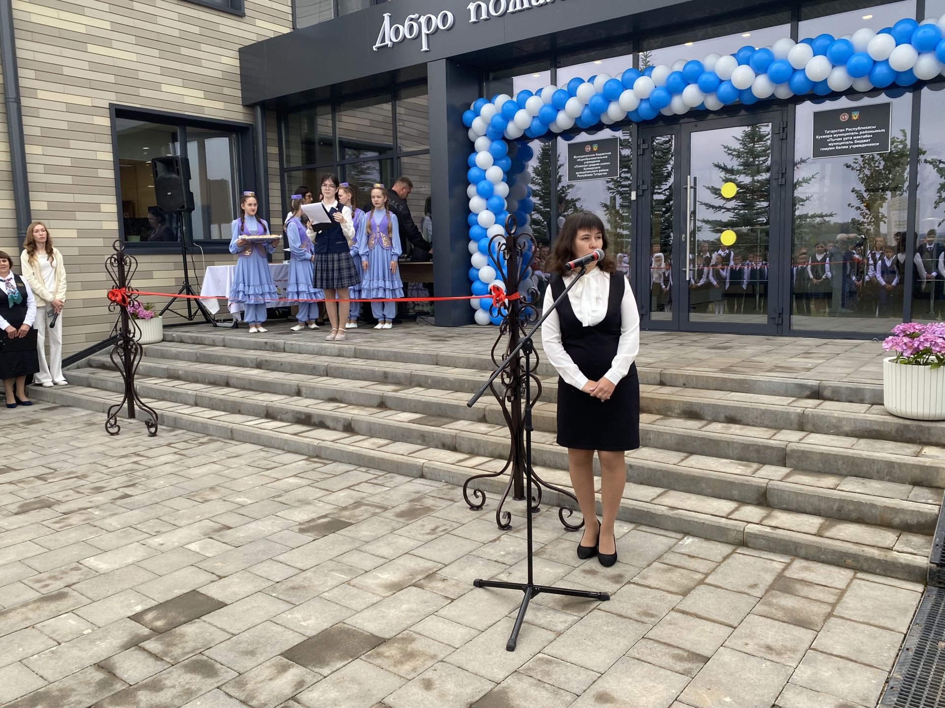 В деревне Псяк Кукморского района торжественно открыли школу после капитального ремонта