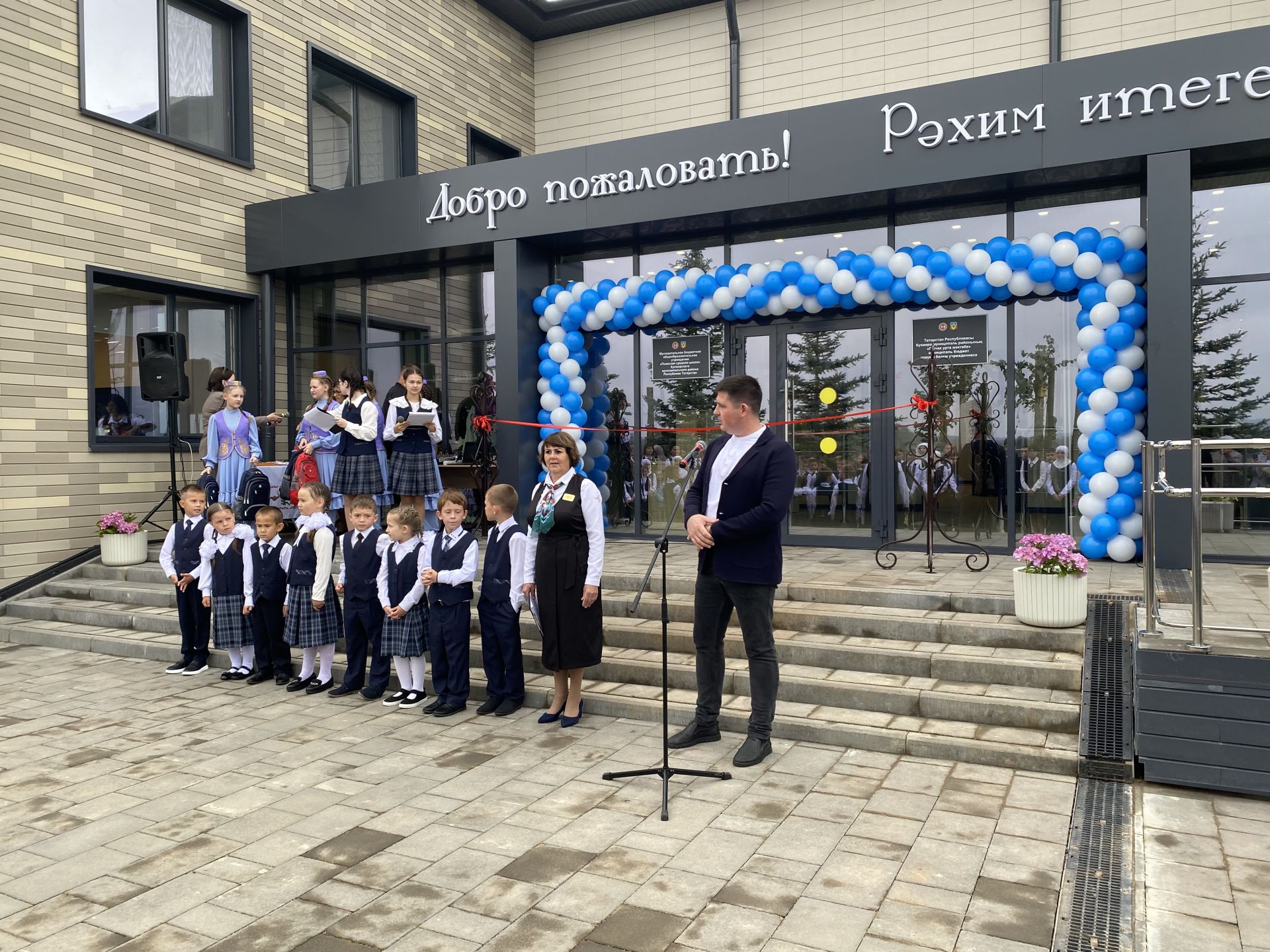 В деревне Псяк Кукморского района торжественно открыли школу после капитального ремонта