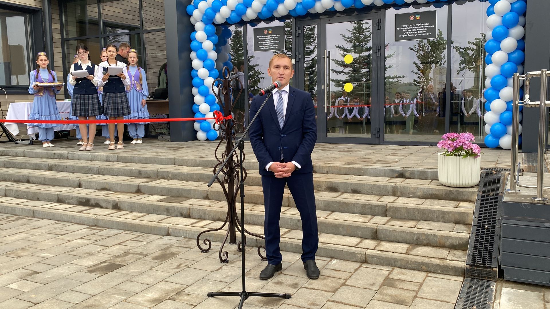 В деревне Псяк Кукморского района торжественно открыли школу после капитального ремонта