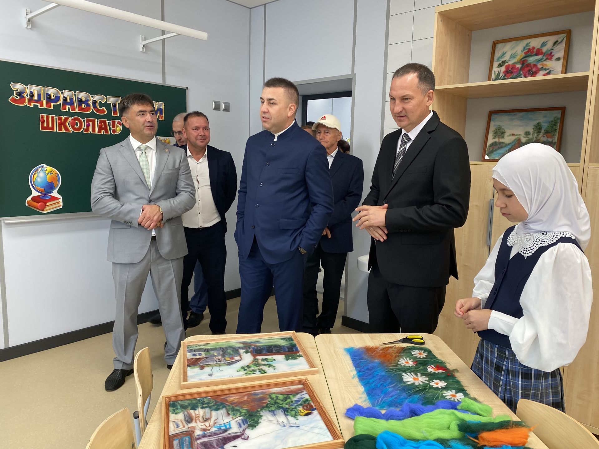 В деревне Псяк Кукморского района торжественно открыли школу после капитального ремонта