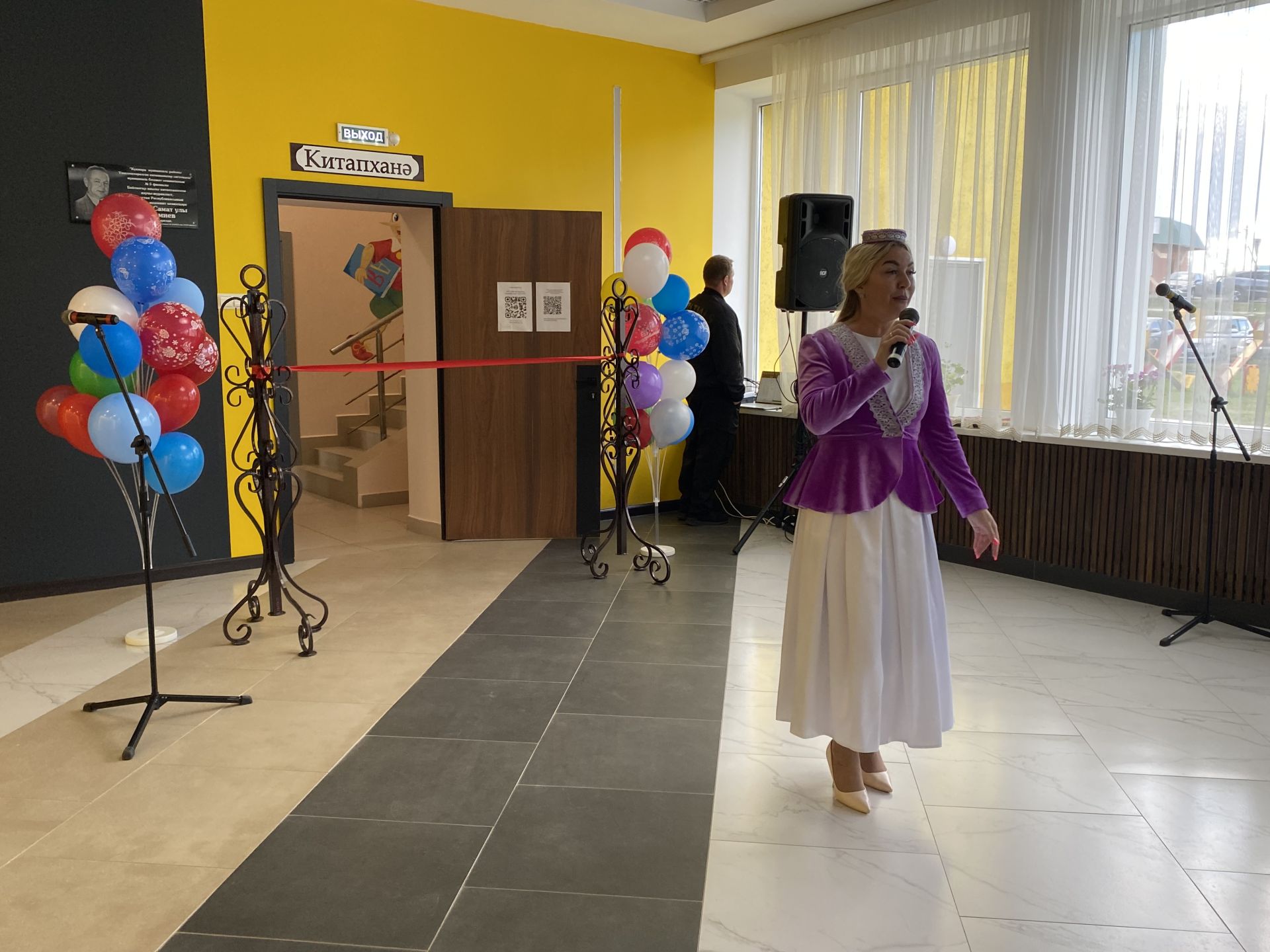 Байлангар авылында модельле китапханә ачылды