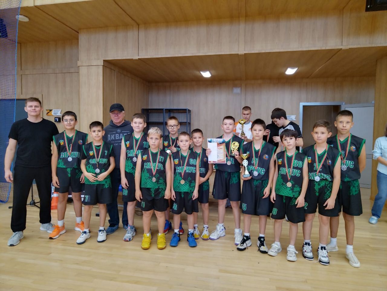 В Кукморе прошел турнир по баскетболу