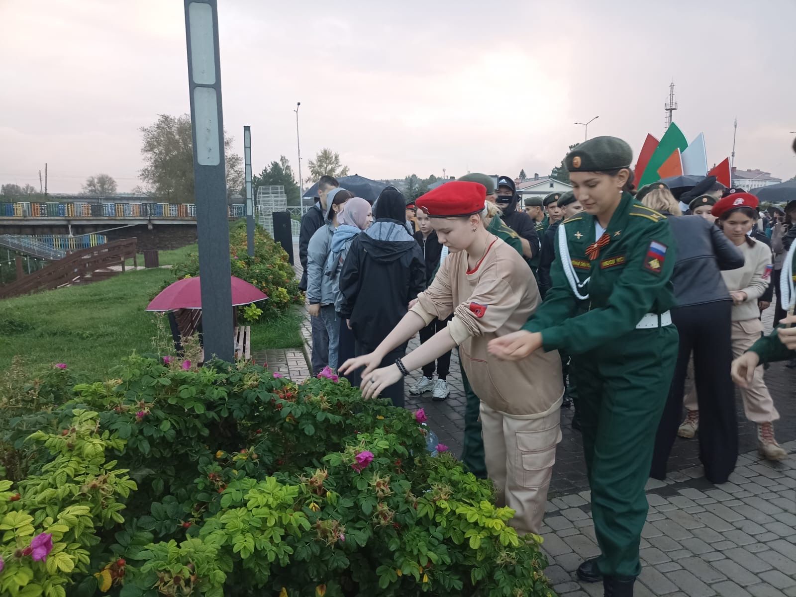 В Кукморе почтили память жертв теракта в Беслане