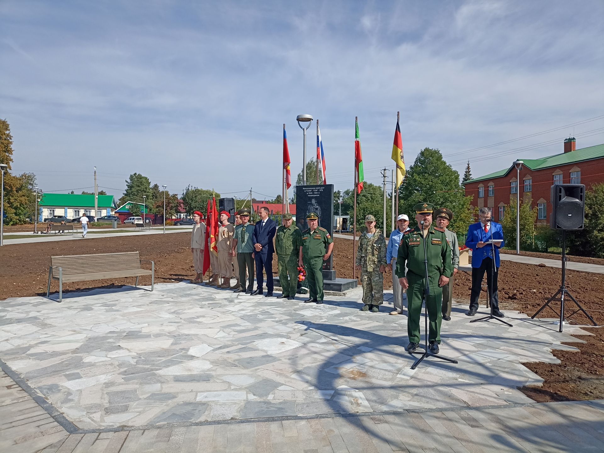В Кукморе состоялся торжественный митинг, посвященный Дню вывода группы Советских войск из Германии