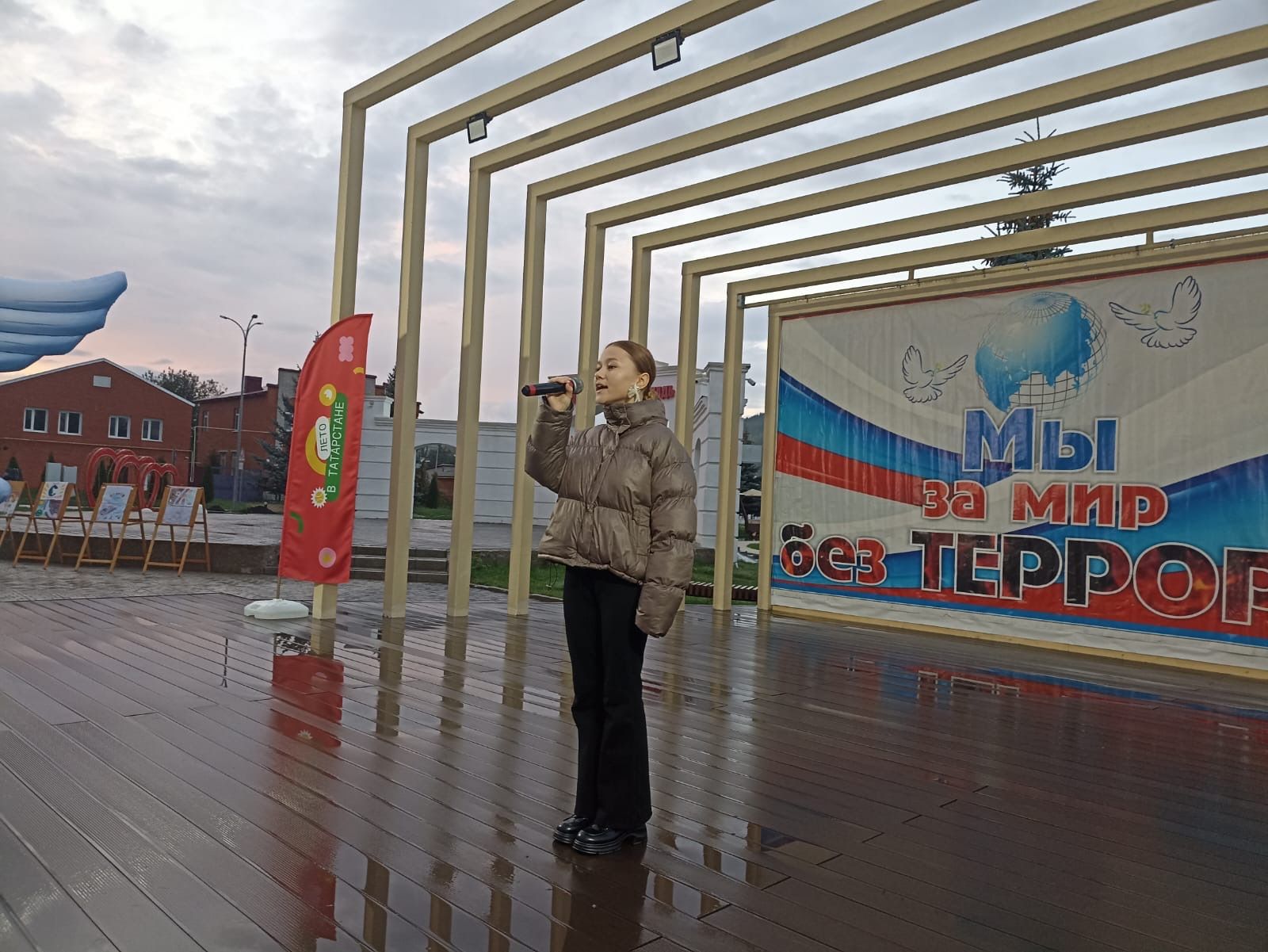 В Кукморе почтили память жертв теракта в Беслане