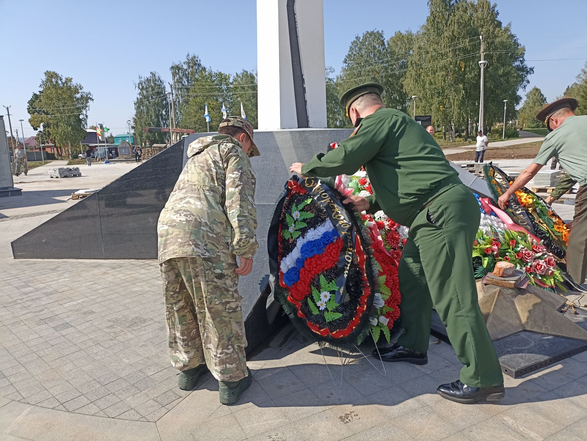В Кукморе состоялся торжественный митинг, посвященный Дню вывода группы Советских войск из Германии