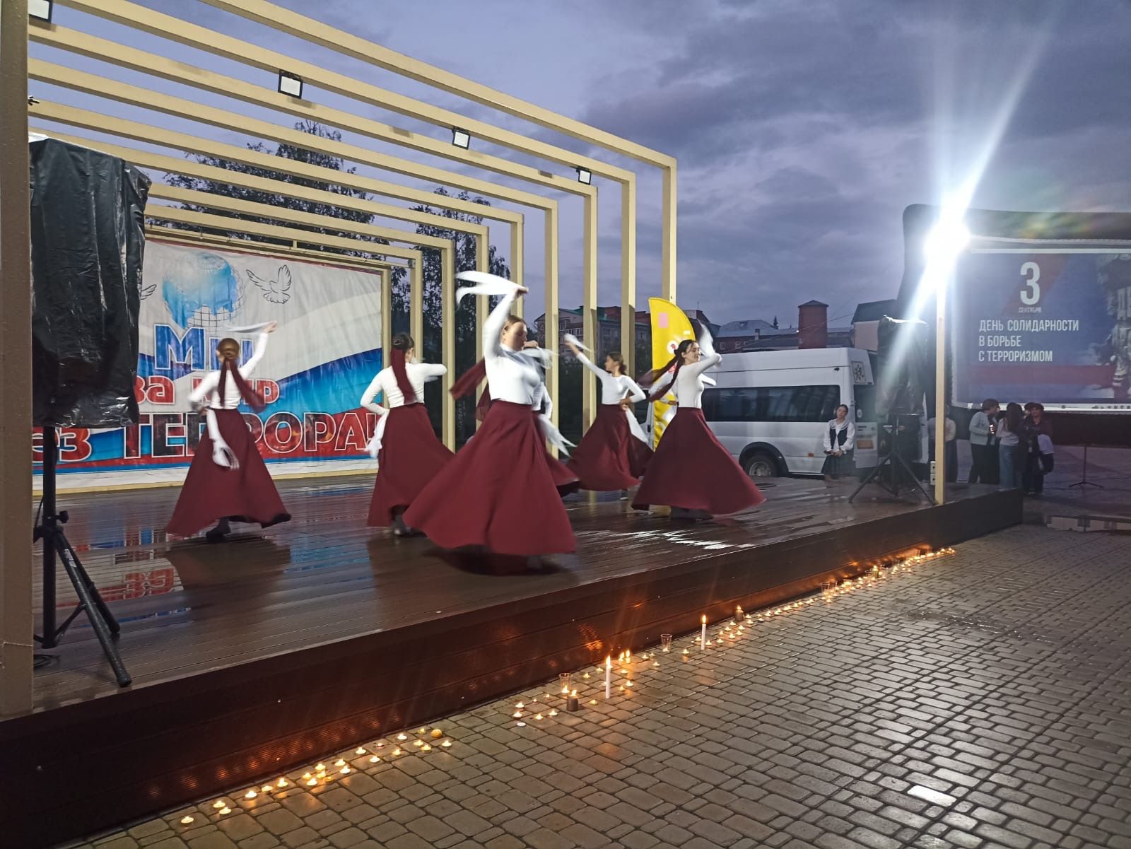В Кукморе почтили память жертв теракта в Беслане