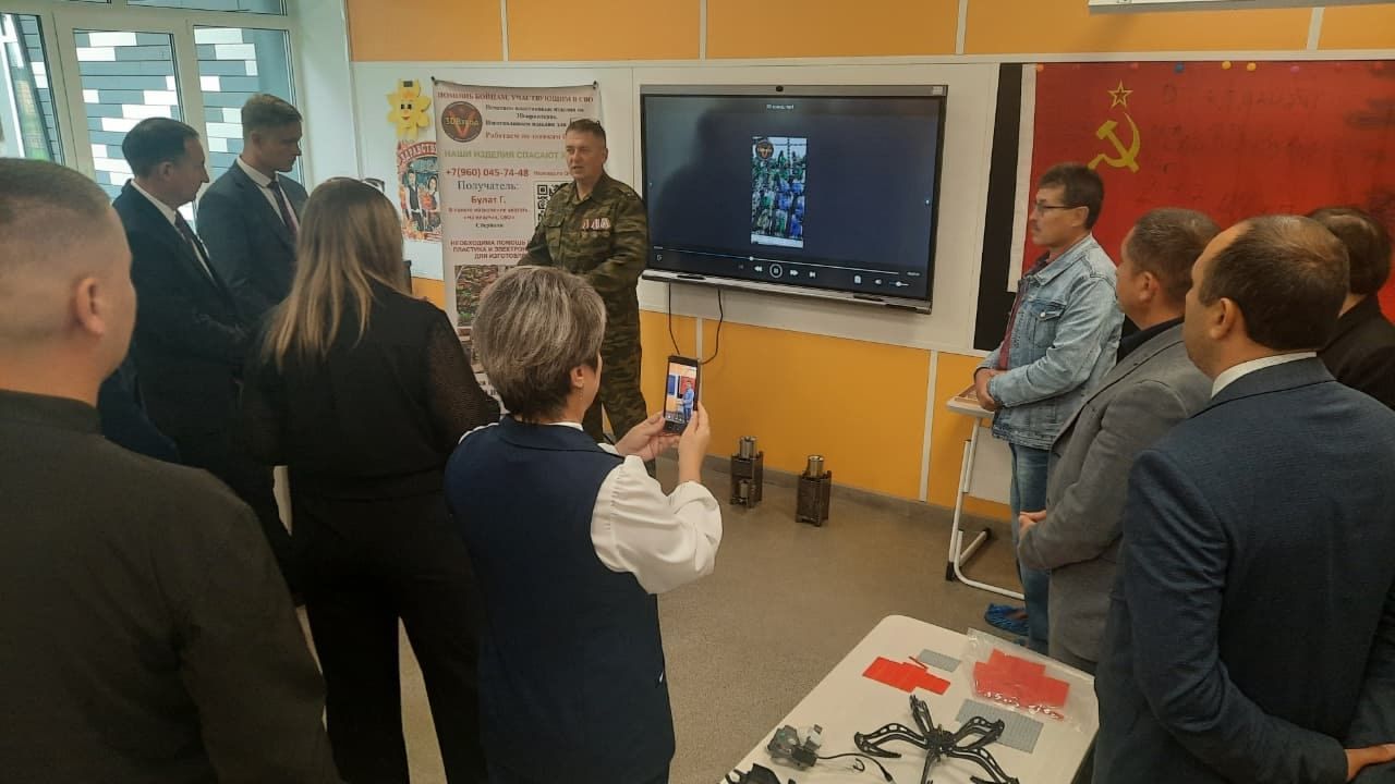 Ядегәр мәктәбендә Теләче һәм Аксубай районнарыннан белем бирү оешмалары җитәкчеләре очрашты