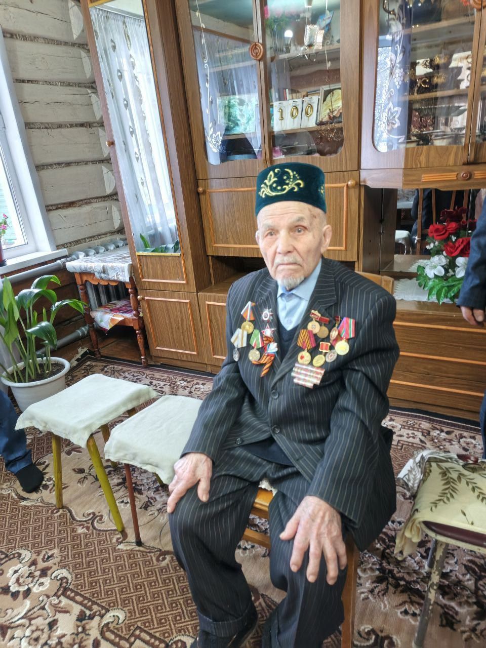 В доме столетнего ветерана звучат песни прошлого: История Габдульвахита Шамсутдинова из Кукморского района