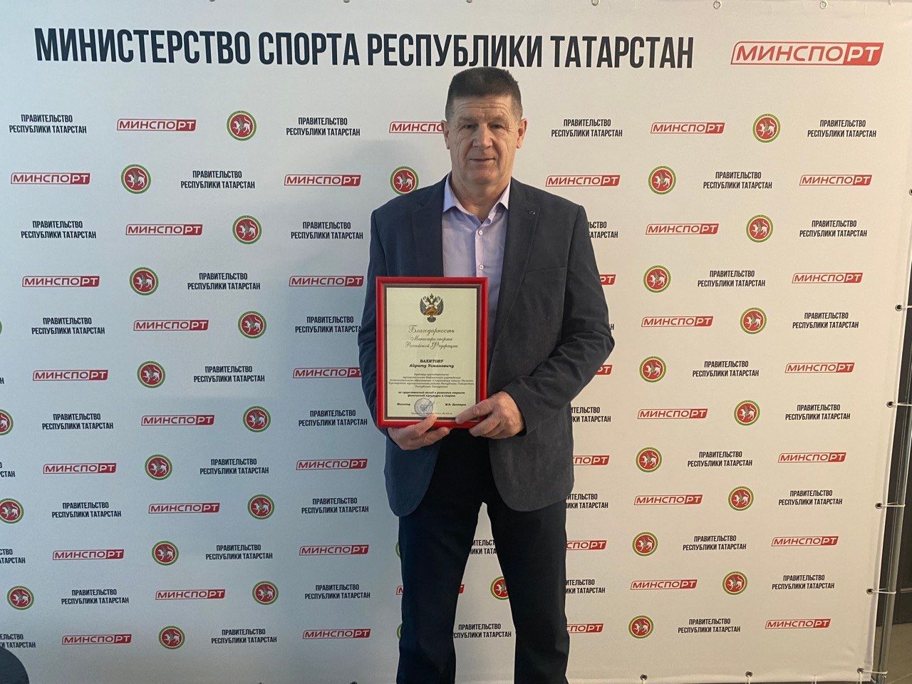 Награждён тренер Кукморского спорткомплекса «Зилант»