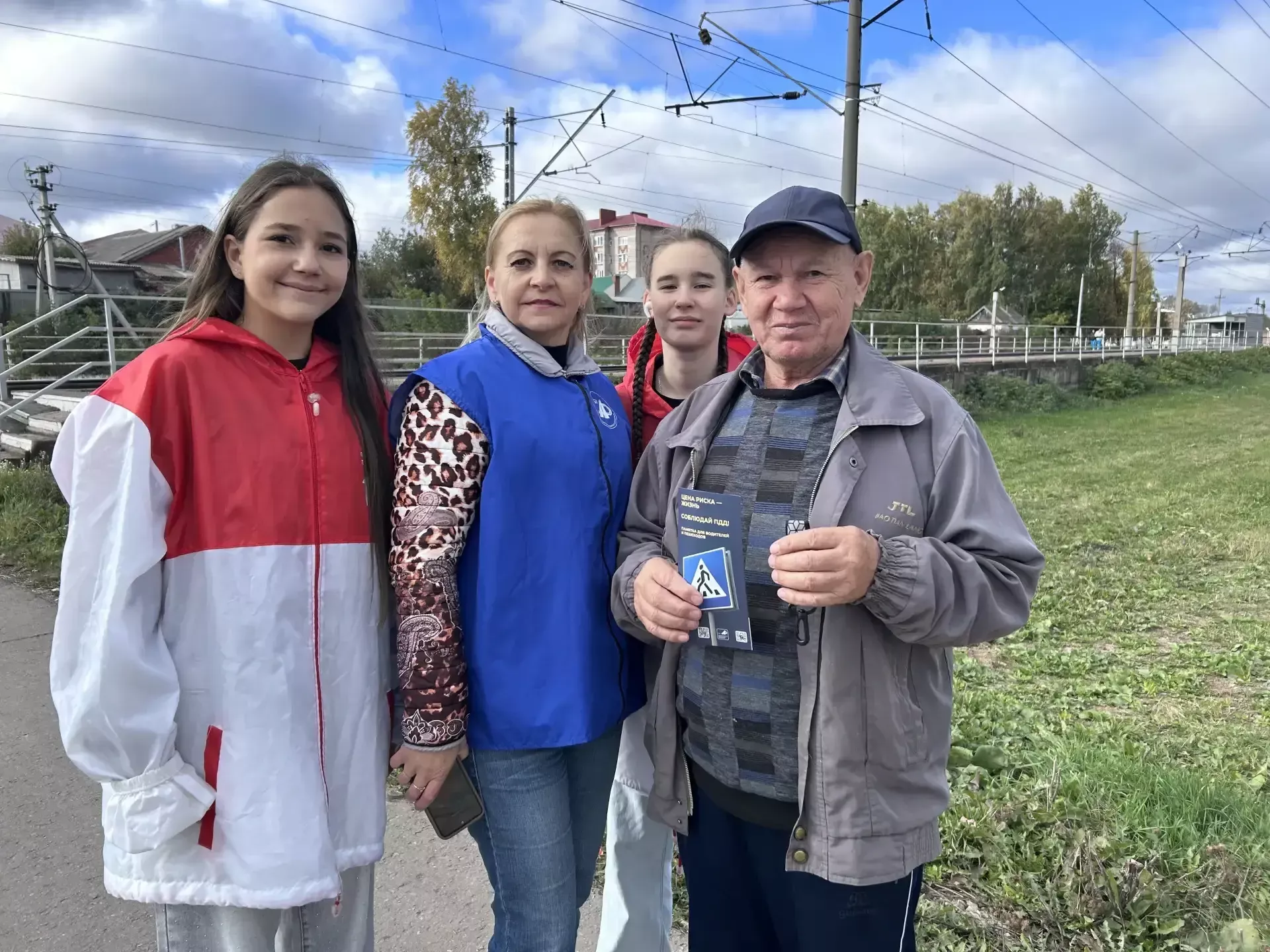 В Кукморе прошла акция «Пожилые люди на дорогах!»