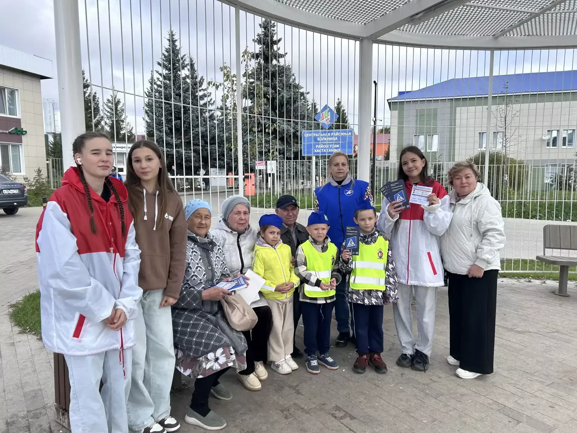 В Кукморе прошла акция «Пожилые люди на дорогах!»