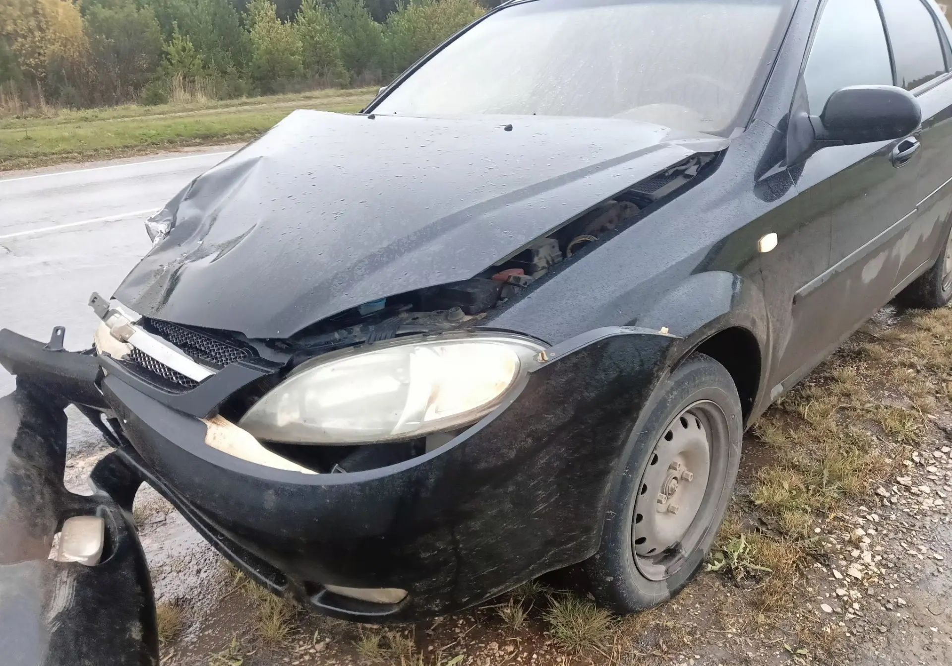 В Кукморском районе произошло столкновение двух автомобилей