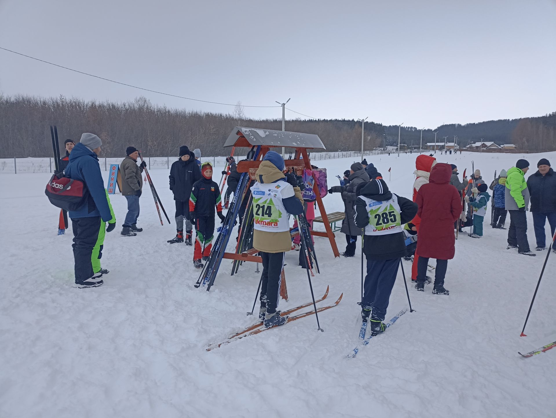 Предлагаем фоторепортаж «Лыжня Татарстана-2026» в Кукморе