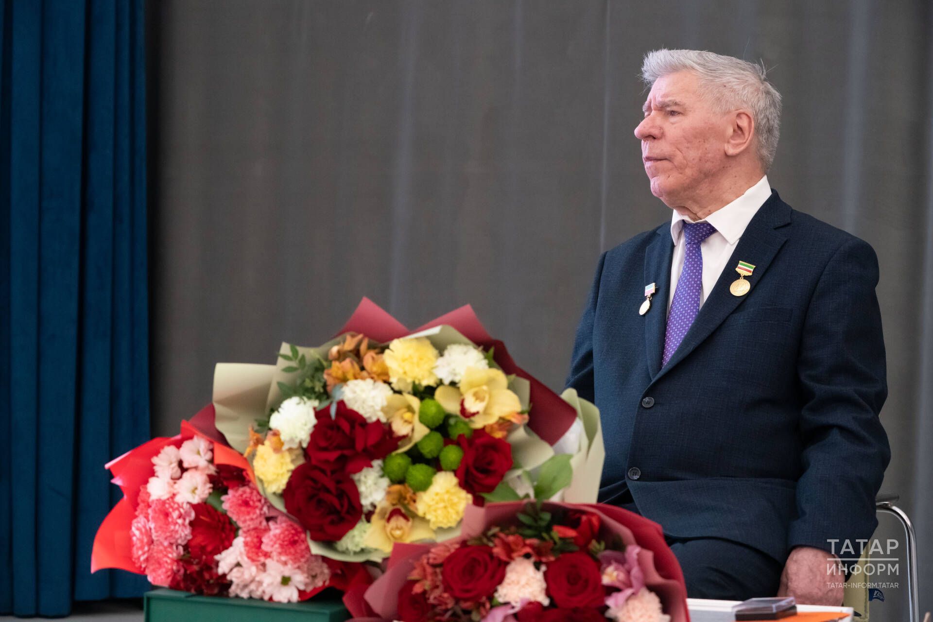 Мин бүген бик бәхетле: КФУда якташыбыз, галим Фоат Галимуллинның юбилеена багышланган тантана узды