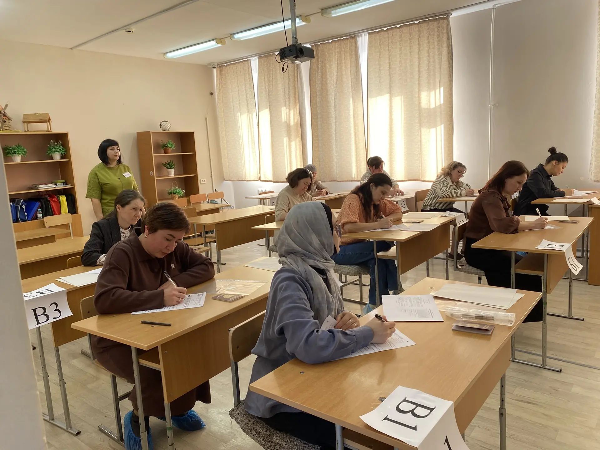 Кукмаралылар  “Әти-әниләр белән бергә ТДИ, БДИ тапшырабыз” акциясенә кушылдылар