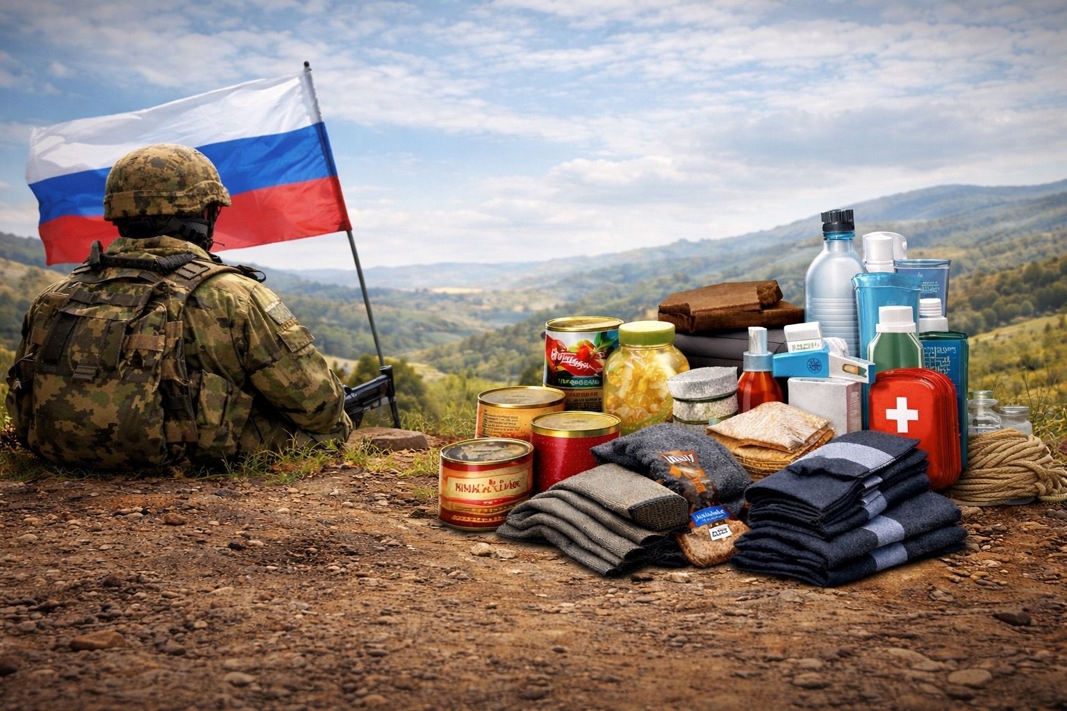 «Кукмор-информ» махсус хәрби операциядә катнашучыларга гуманитар ярдәм җыя