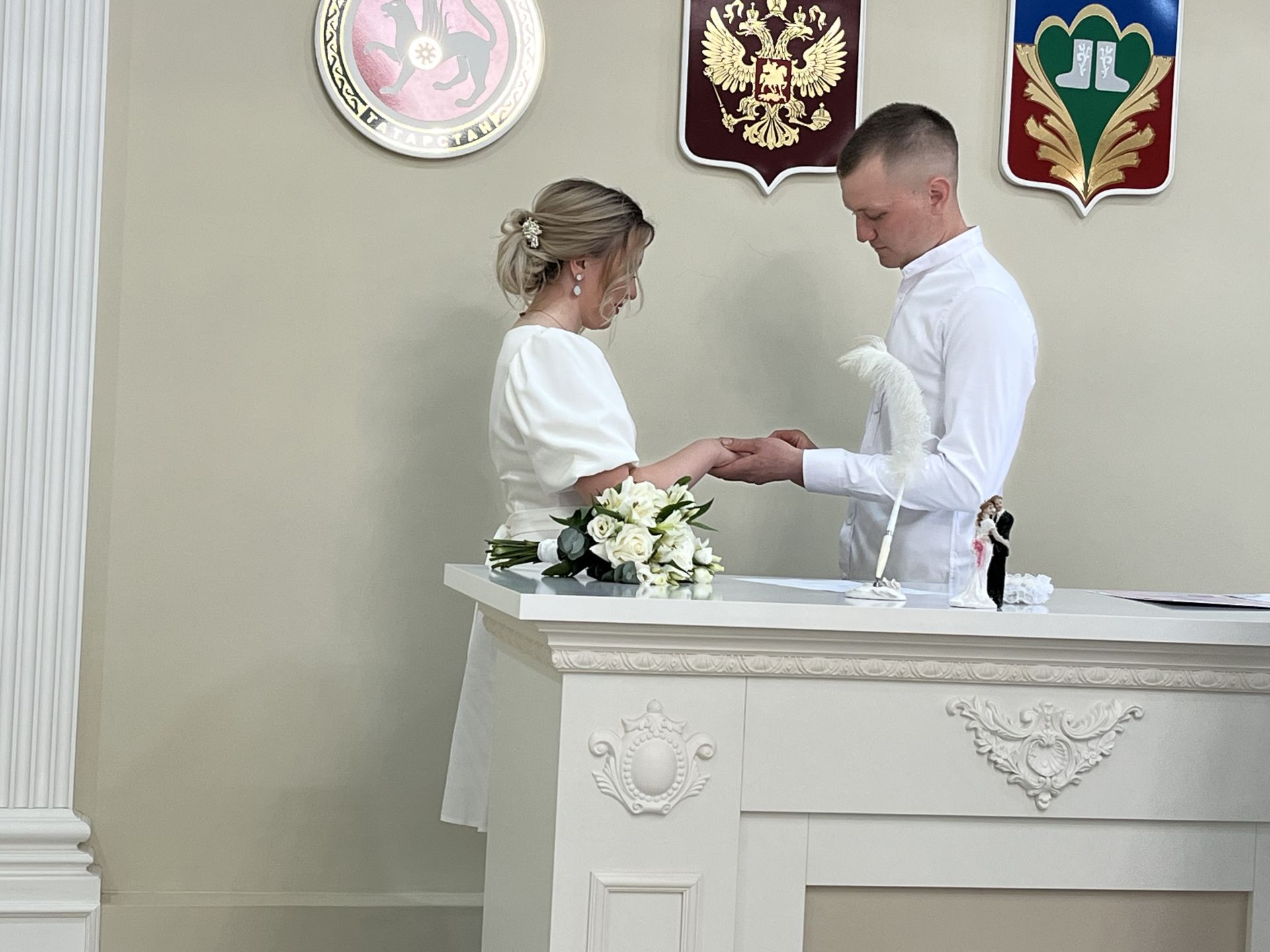 Гаилә, мәхәббәт һәм тугрылык көнендә Кукмарада яшь гаилә барлыкка килде