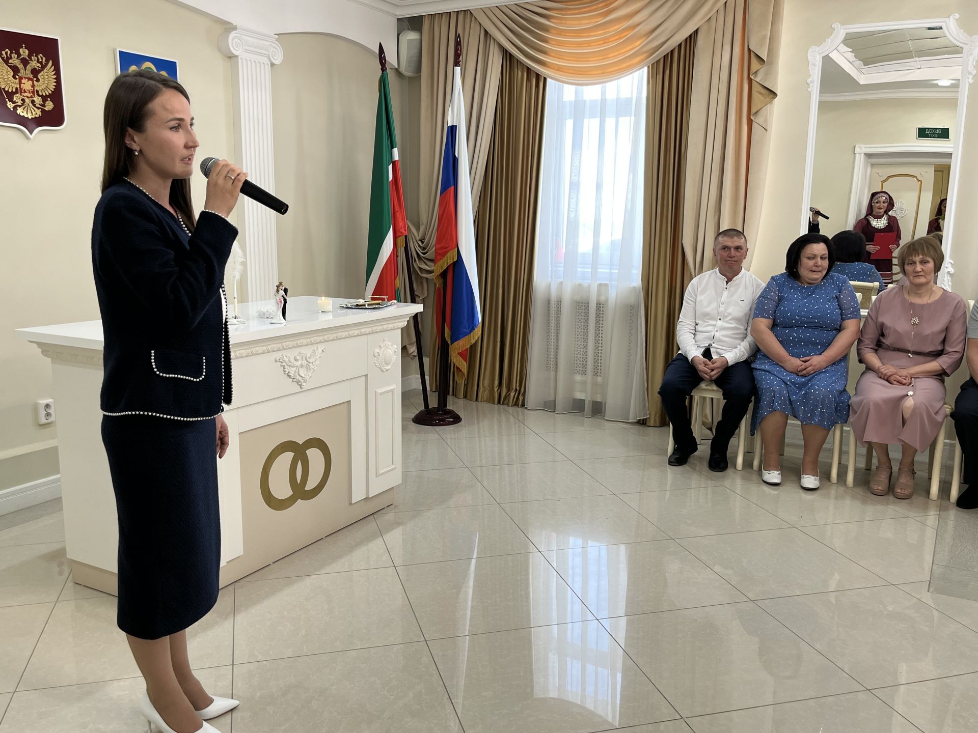 Гаилә, мәхәббәт һәм тугрылык көнендә Кукмарада яшь гаилә барлыкка килде