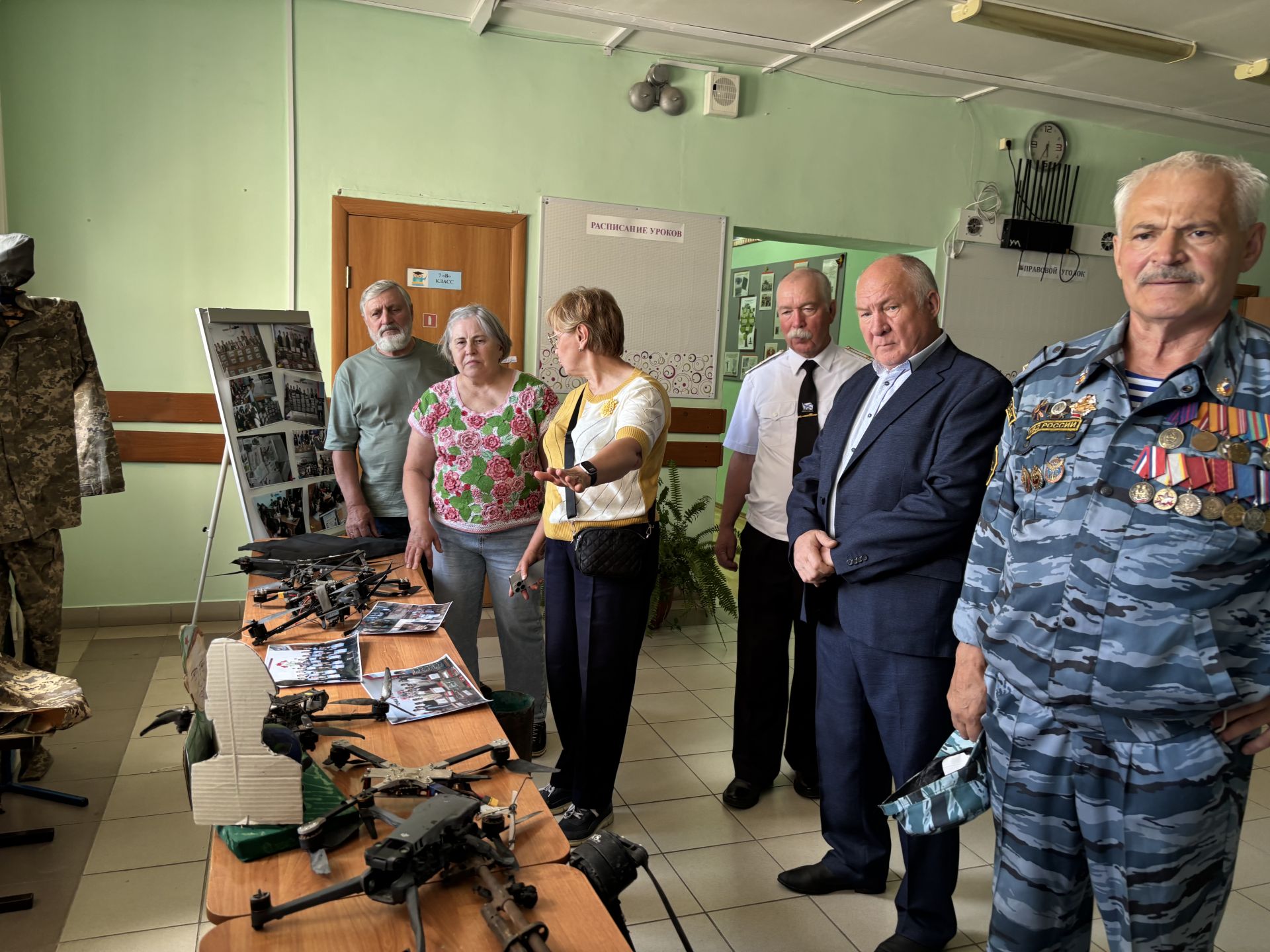 Манзарас урта мәктәбендә Герой Сабир Әхтәмов истәлегенә хәтер кичәсе узды