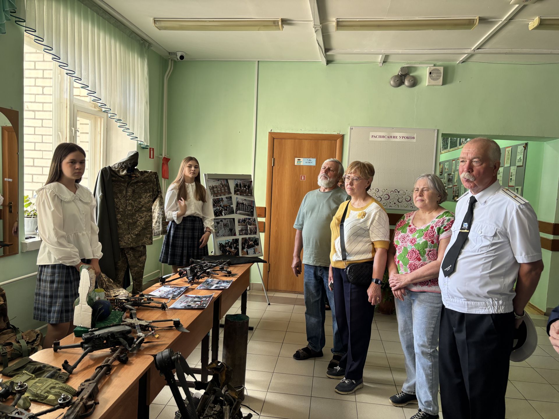 Манзарас урта мәктәбендә Герой Сабир Әхтәмов истәлегенә хәтер кичәсе узды