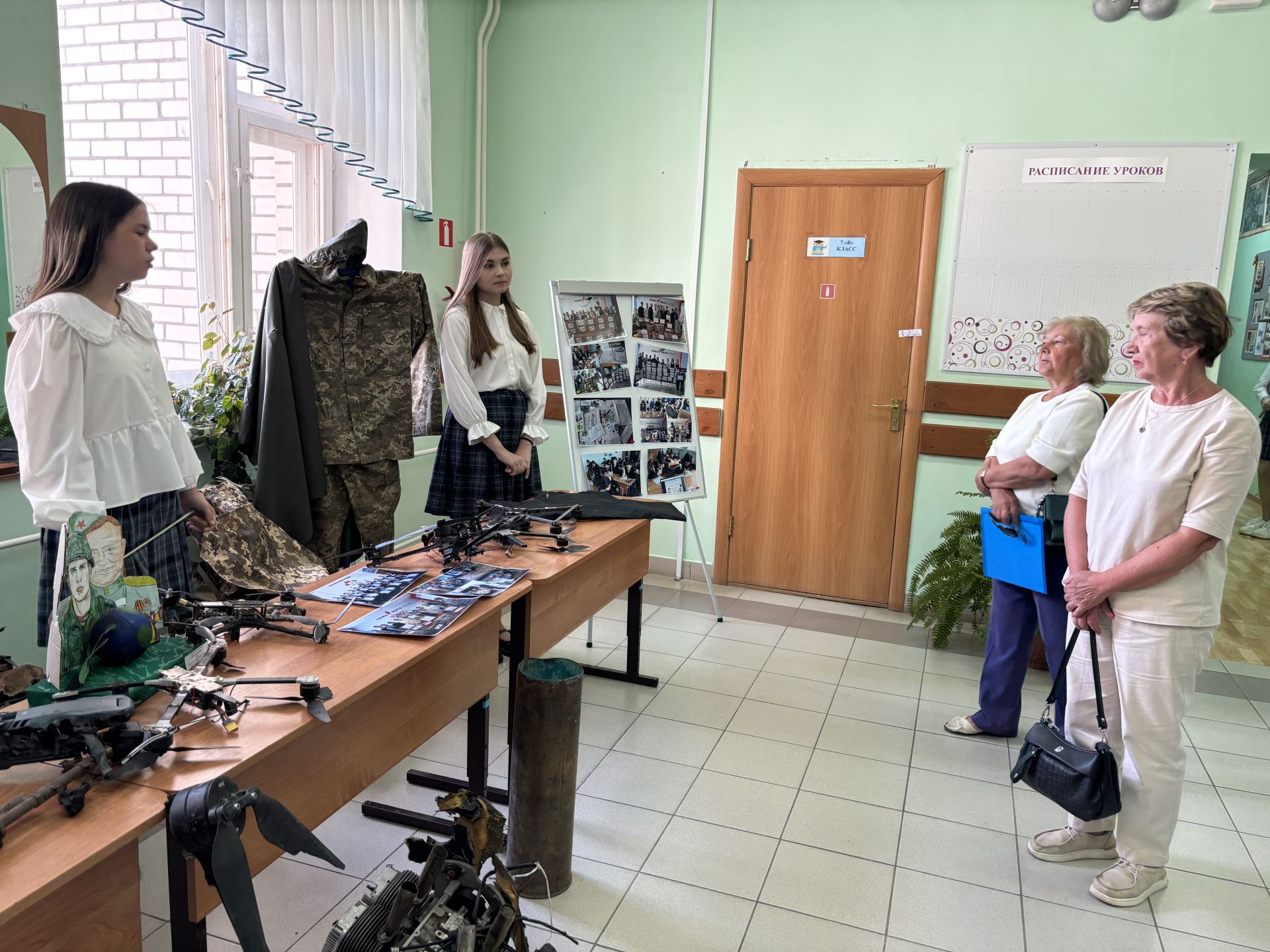 Манзарас урта мәктәбендә Герой Сабир Әхтәмов истәлегенә хәтер кичәсе узды