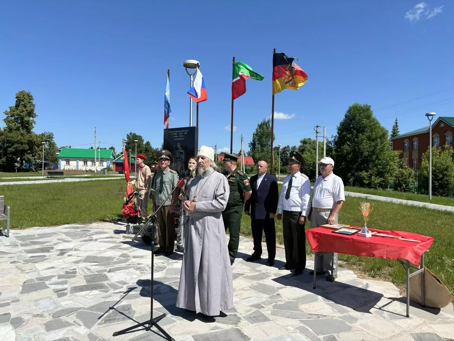 В Кукморе почтили память ветеранов Группы советских войск в Германии (фоторепортаж)