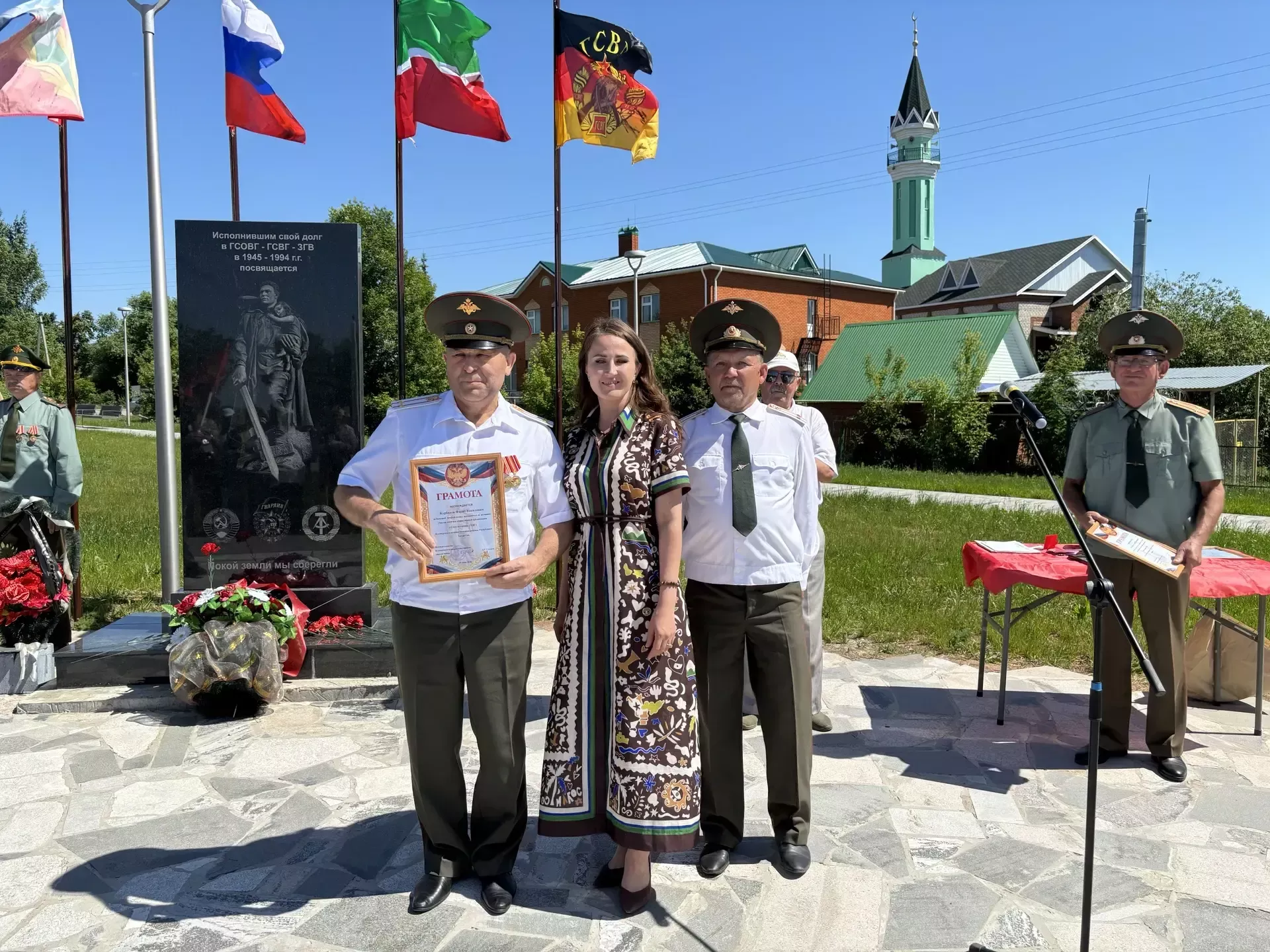 В Кукморе почтили память ветеранов Группы советских войск в Германии (фоторепортаж)